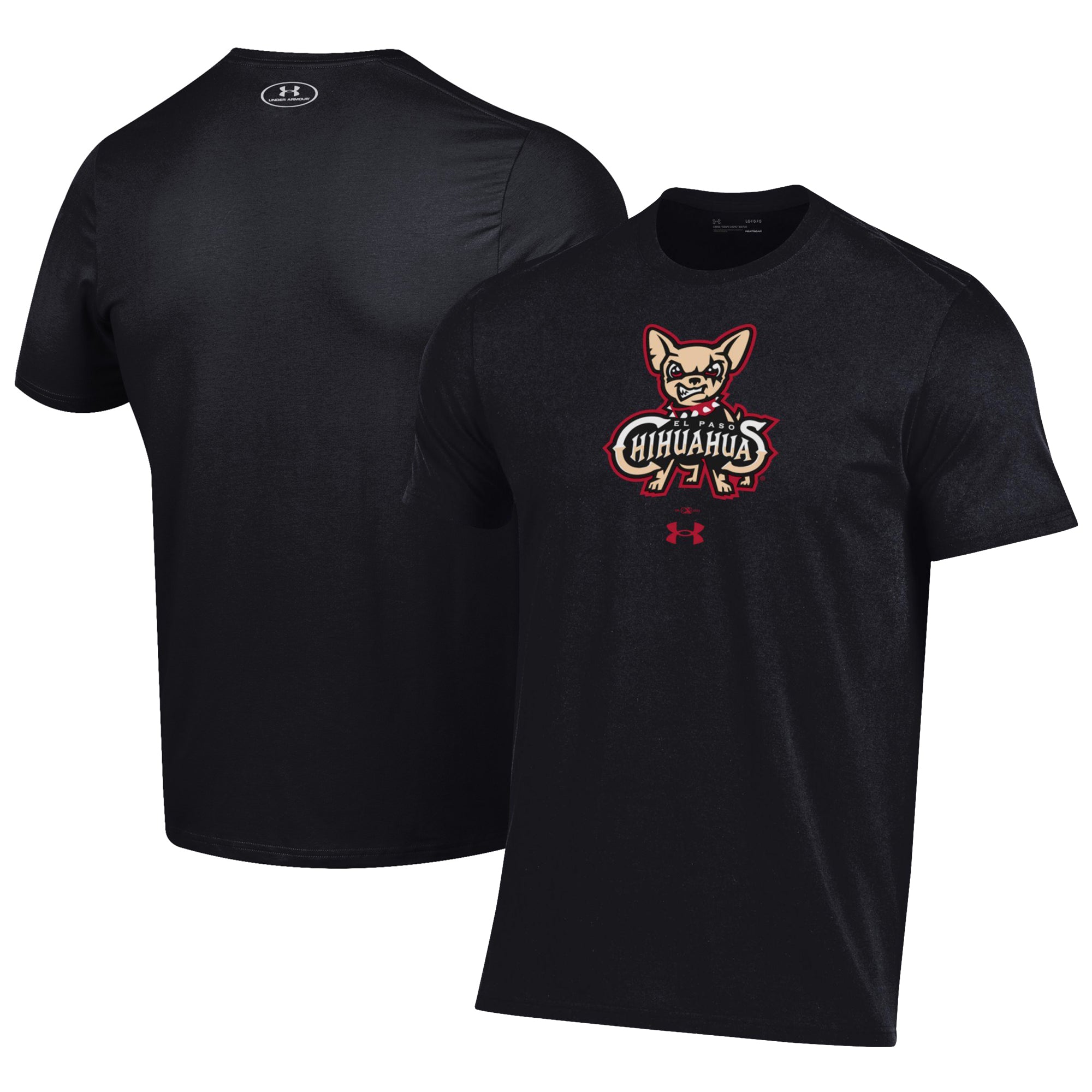 Men's Under Armour Black El Paso Chihuahuas Performance T-Shirt