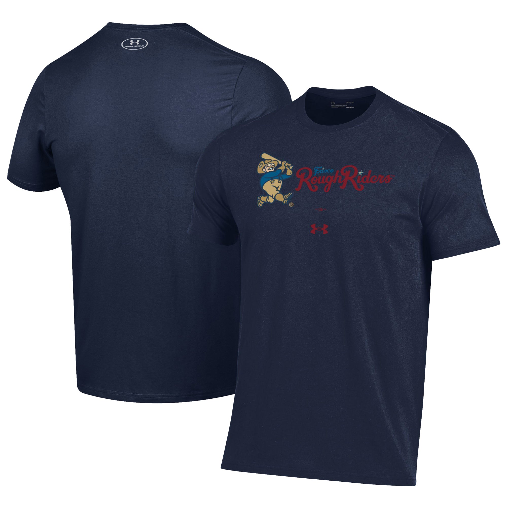Men's Under Armour Navy Frisco RoughRiders Performance T-Shirt