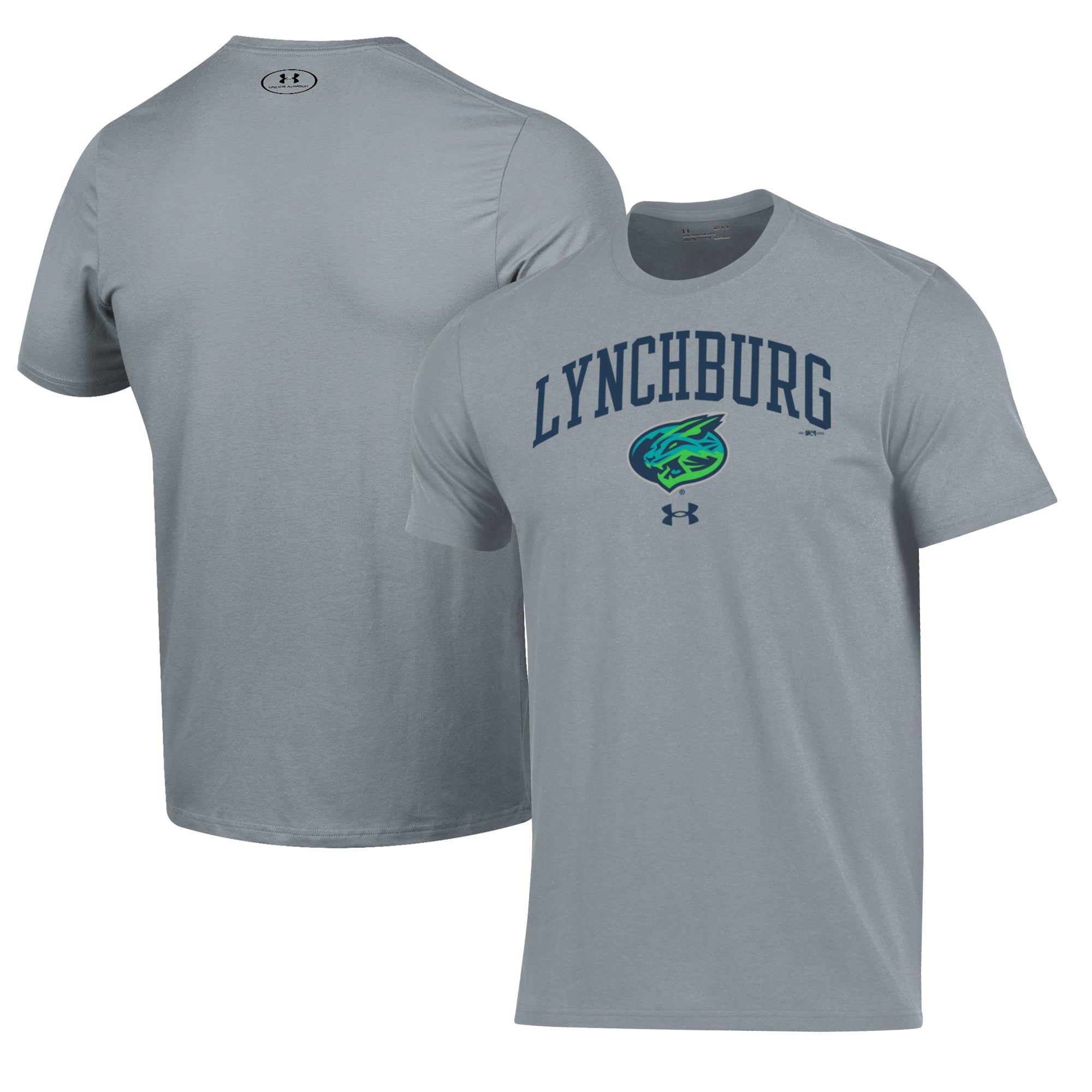 Men's Under Armour Gray Lynchburg Hillcats Performance T-Shirt
