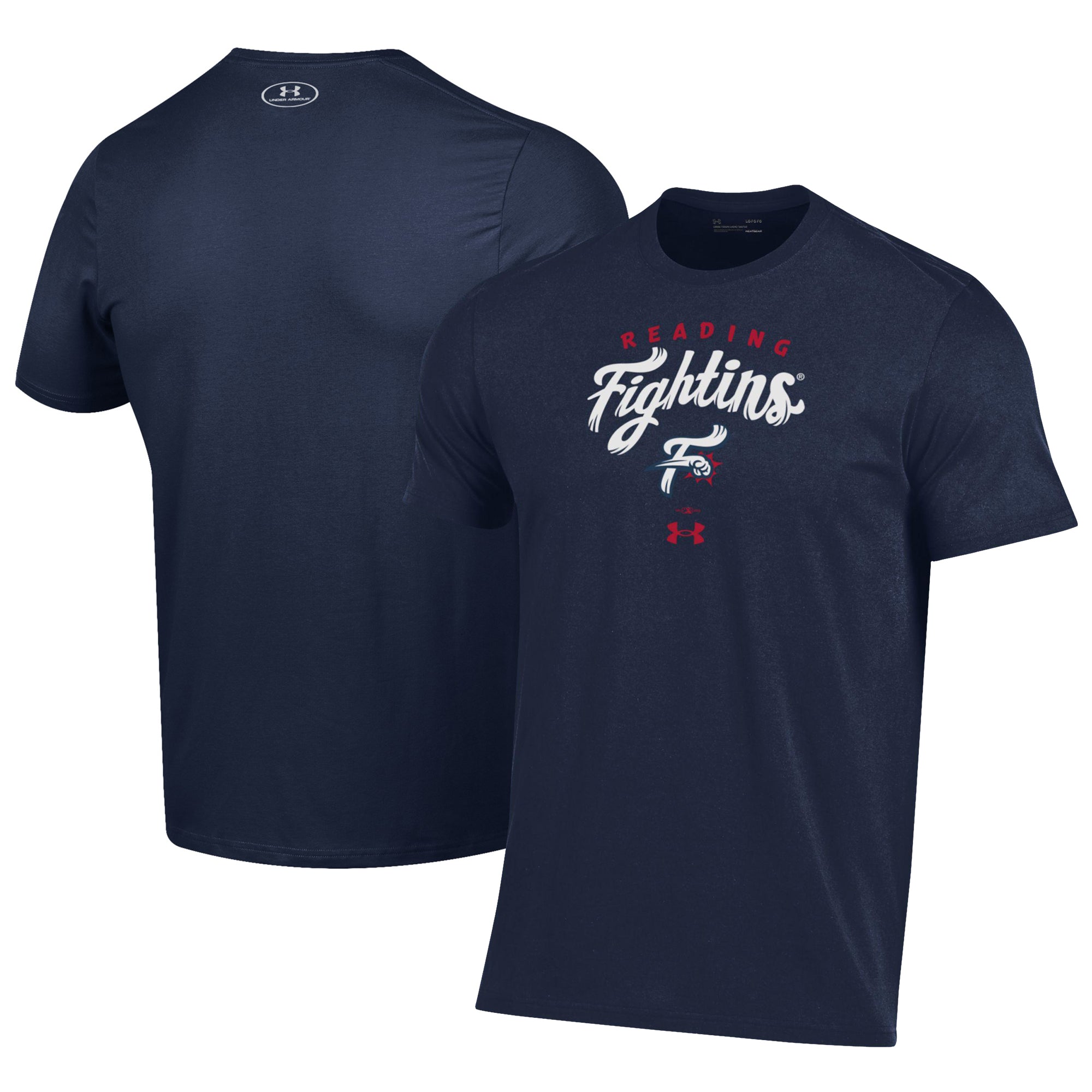 Men's Under Armour Navy Reading Phillies Performance T-Shirt
