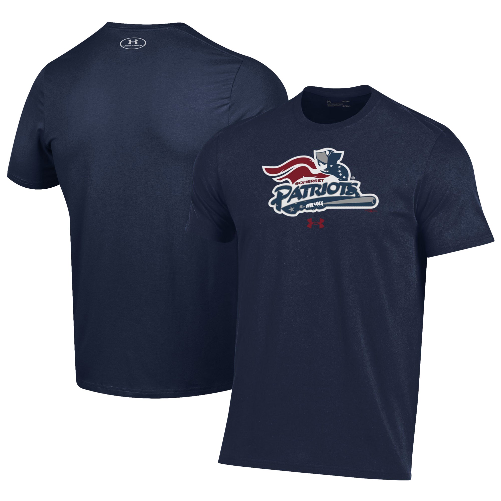 Men's Under Armour Navy Somerset Patriots Performance T-Shirt