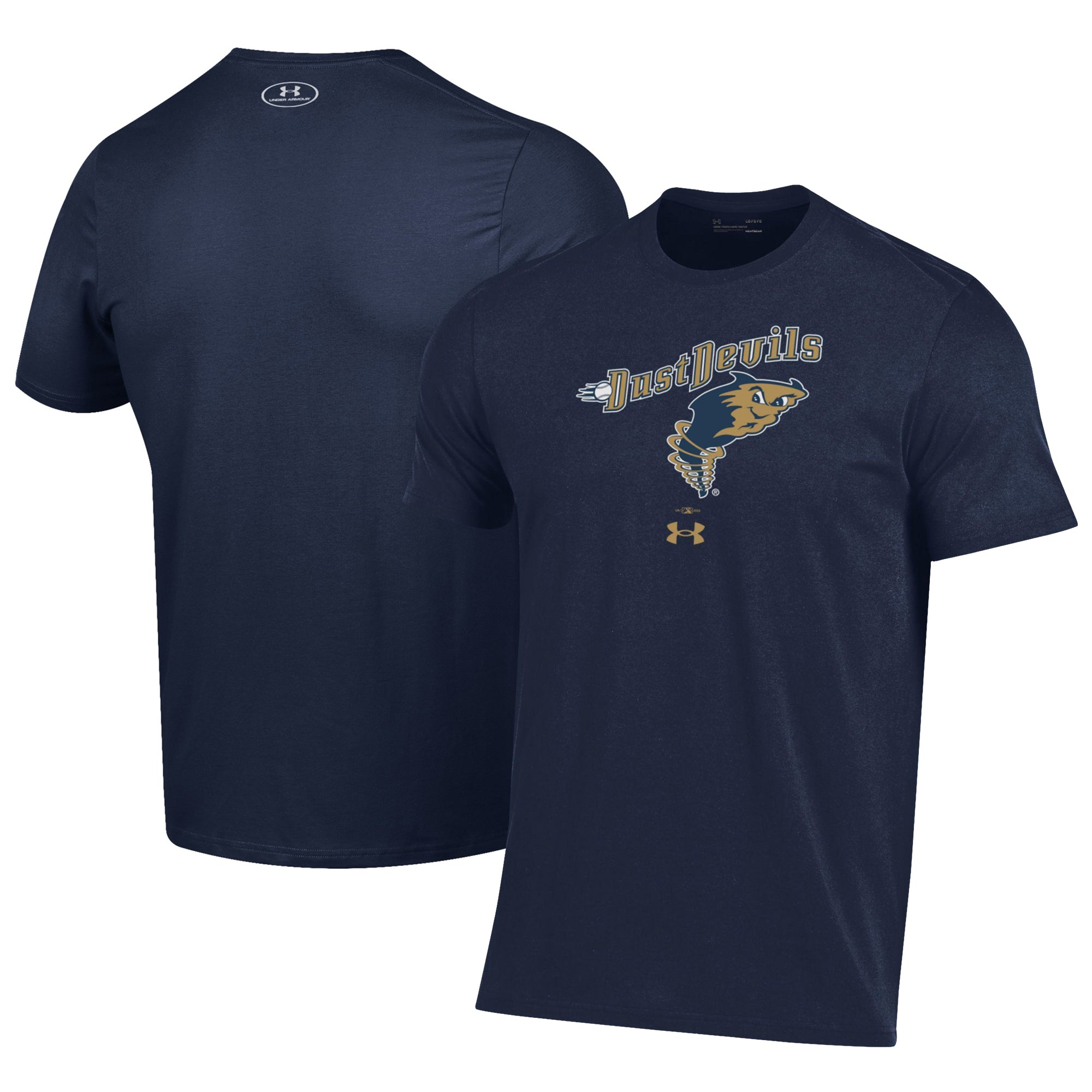 Men's Under Armour Navy Tri-City Dust Devils Performance T-Shirt
