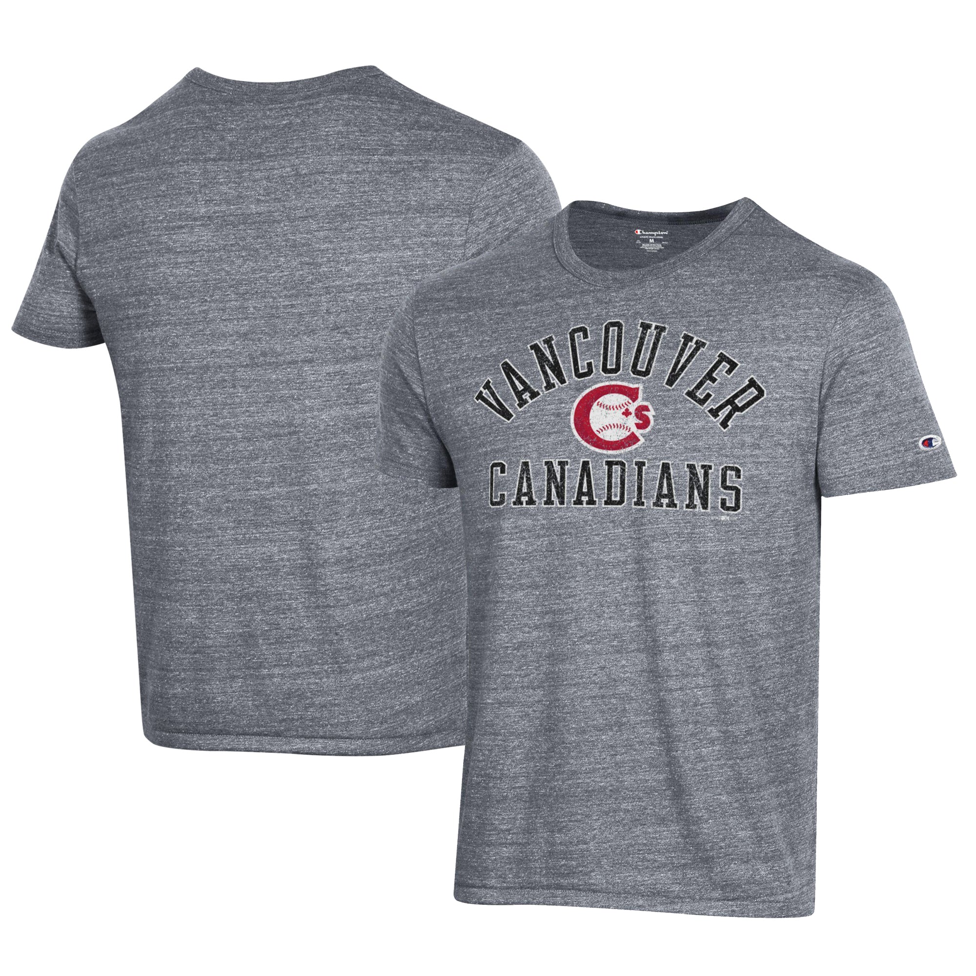 Men's Champion Gray Vancouver Canadians Ultimate Tri-Blend T-Shirt