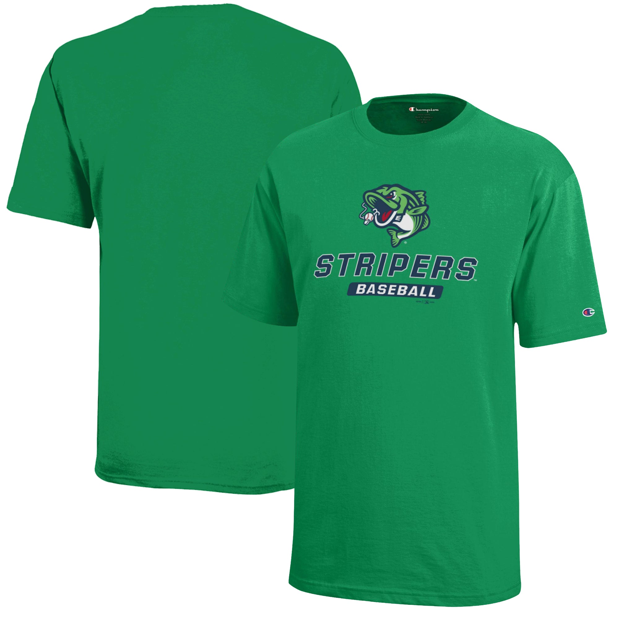 Youth Champion Green Gwinnett Stripers Jersey T-Shirt