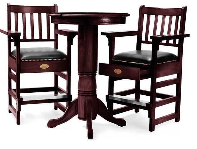 Spencer Marston Pub Deluxe Plus Table and 2-Chair Set - Cherry