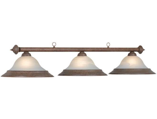Ram Gameroom Products Metal Trim Pool Table Light - Old Brown