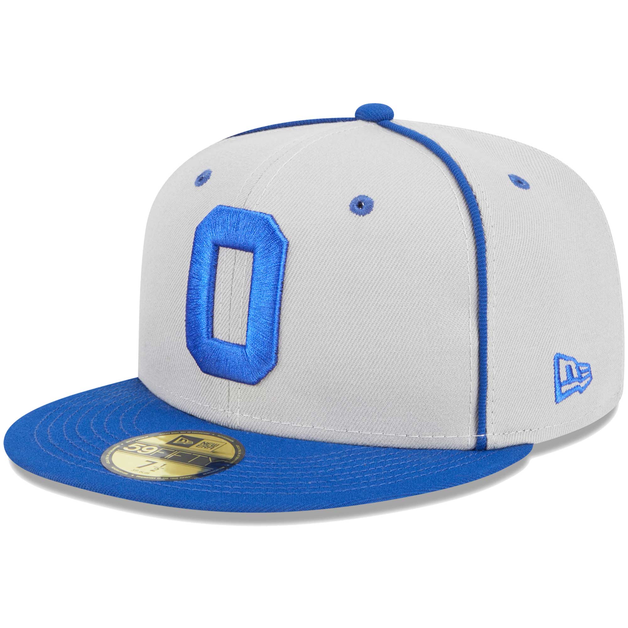 Men's New Era Gray Omaha Storm Chasers Theme Nights Omaha Rockets  59FIFTY Fitted Hat