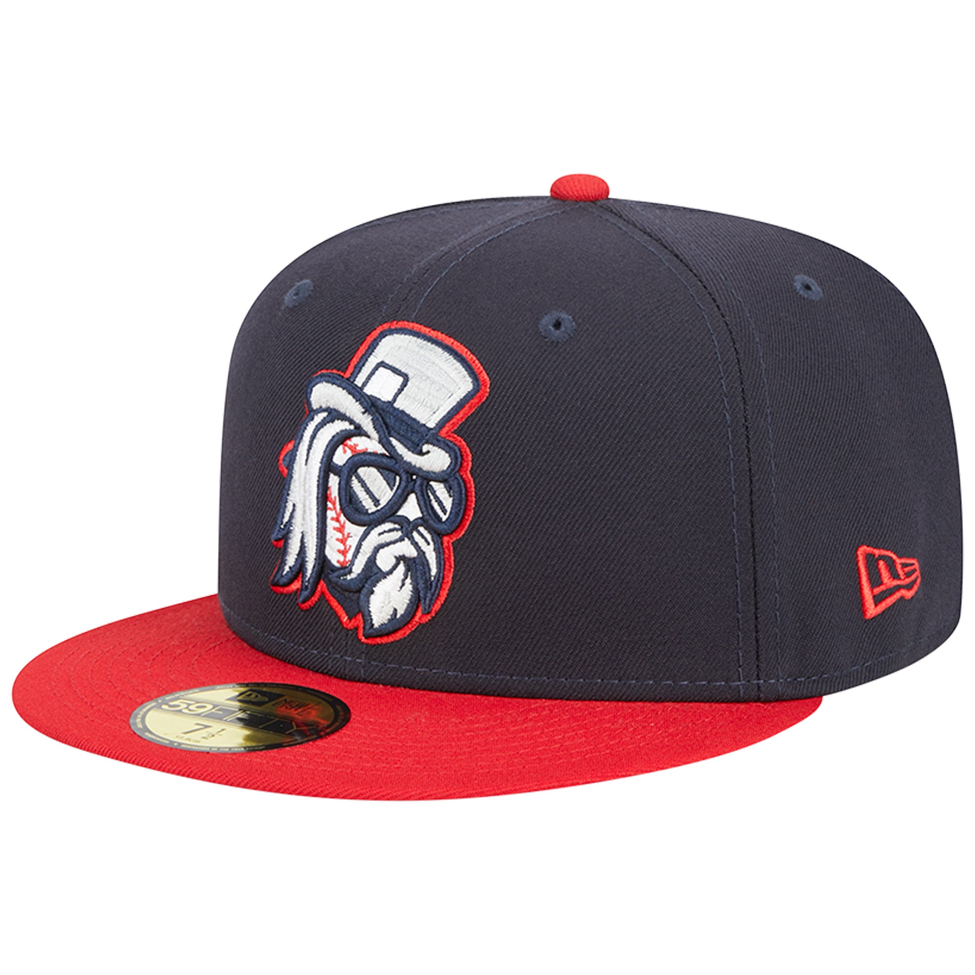 Men's New Era Navy Tulsa Drillers Theme Nights Sound  59FIFTY Fitted Hat