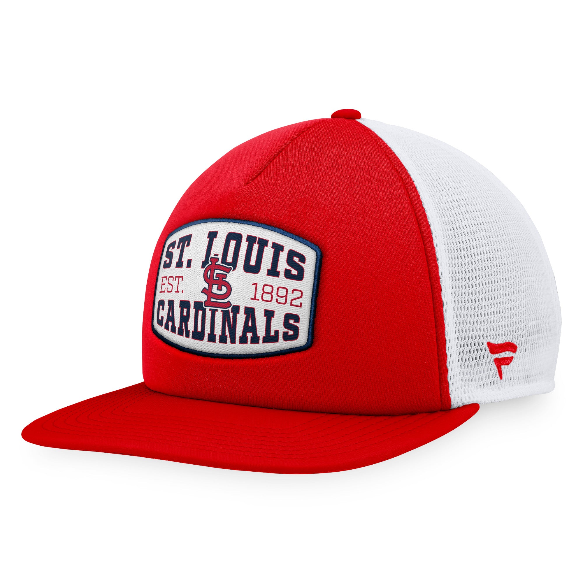 Men's Fanatics  Red St. Louis Cardinals Foam Front Patch Trucker Snapback Hat