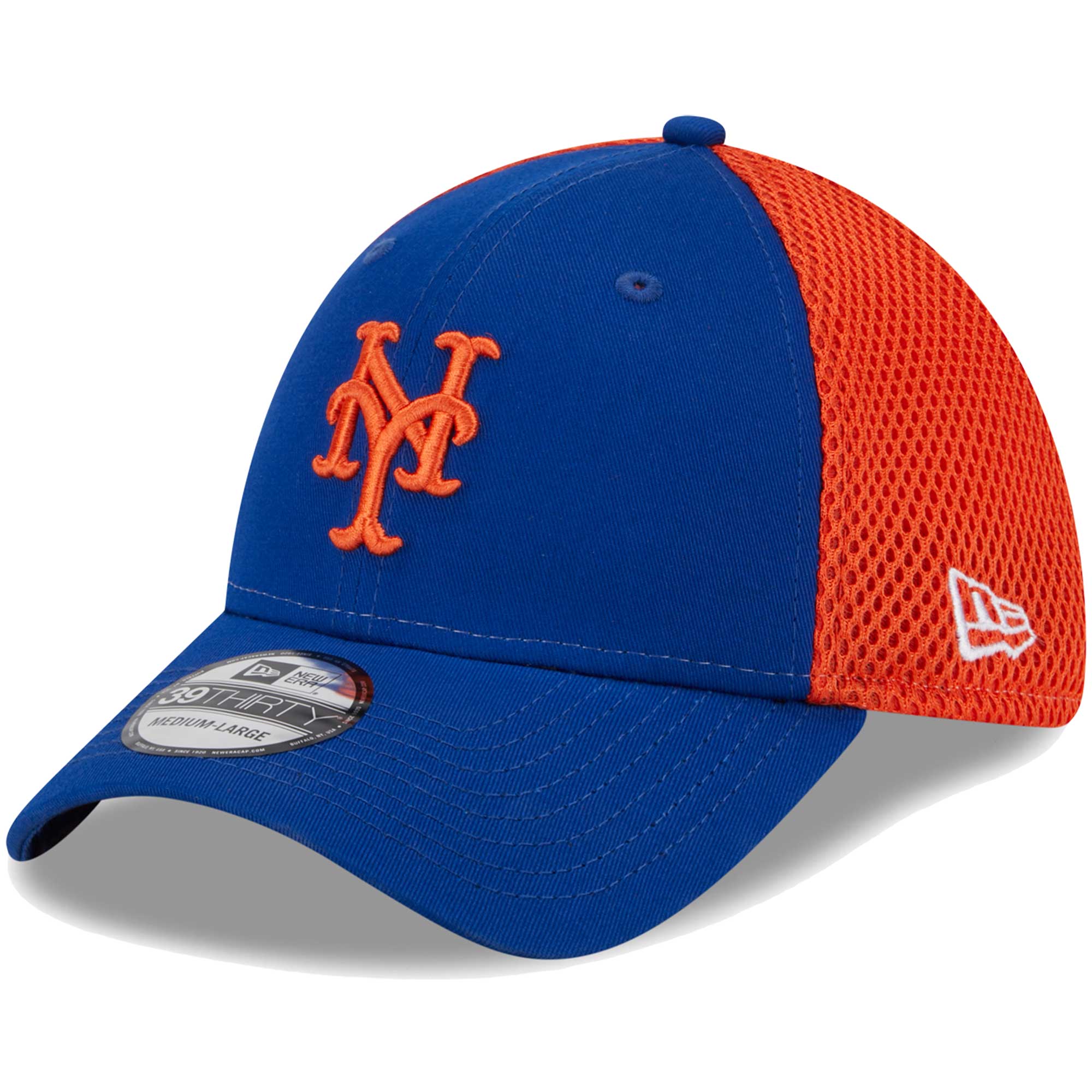 Men's New Era Royal New York Mets Team Neo 39THIRTY Flex Hat