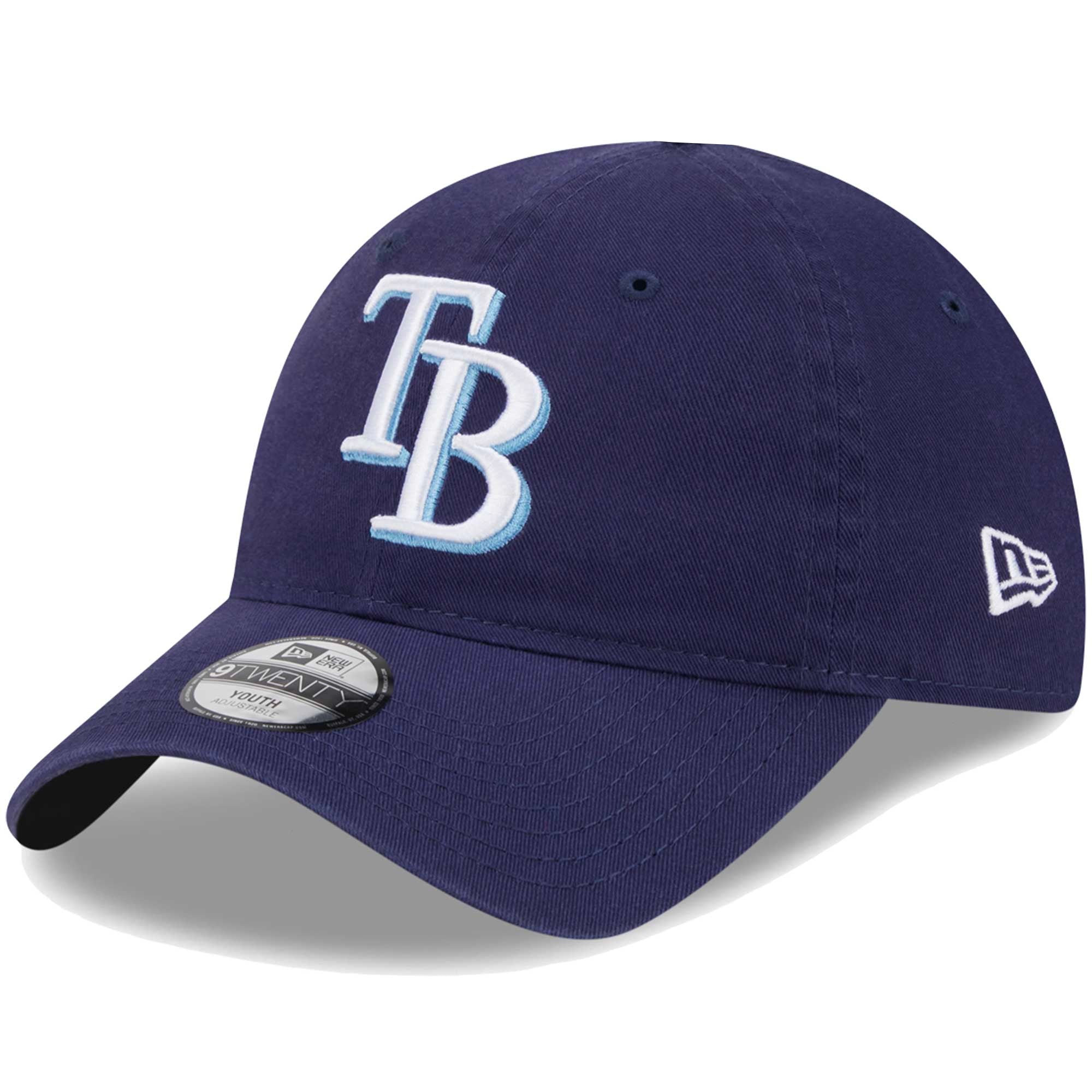 Toddler New Era Navy Tampa Bay Rays Team 9TWENTY Adjustable Hat
