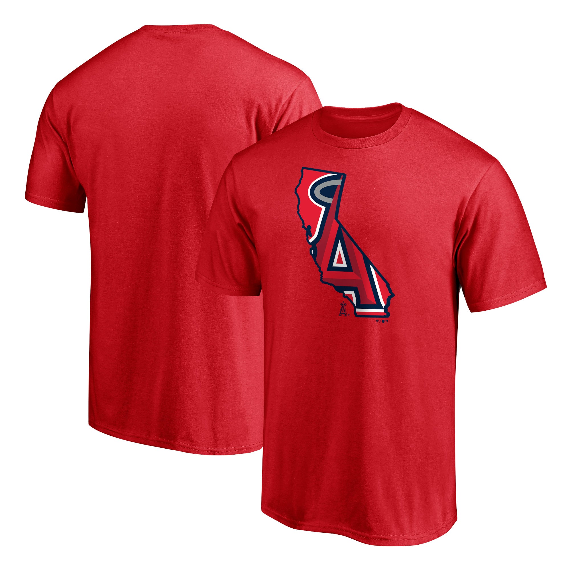 Men's Red Los Angeles Angels Hometown Collection T-Shirt