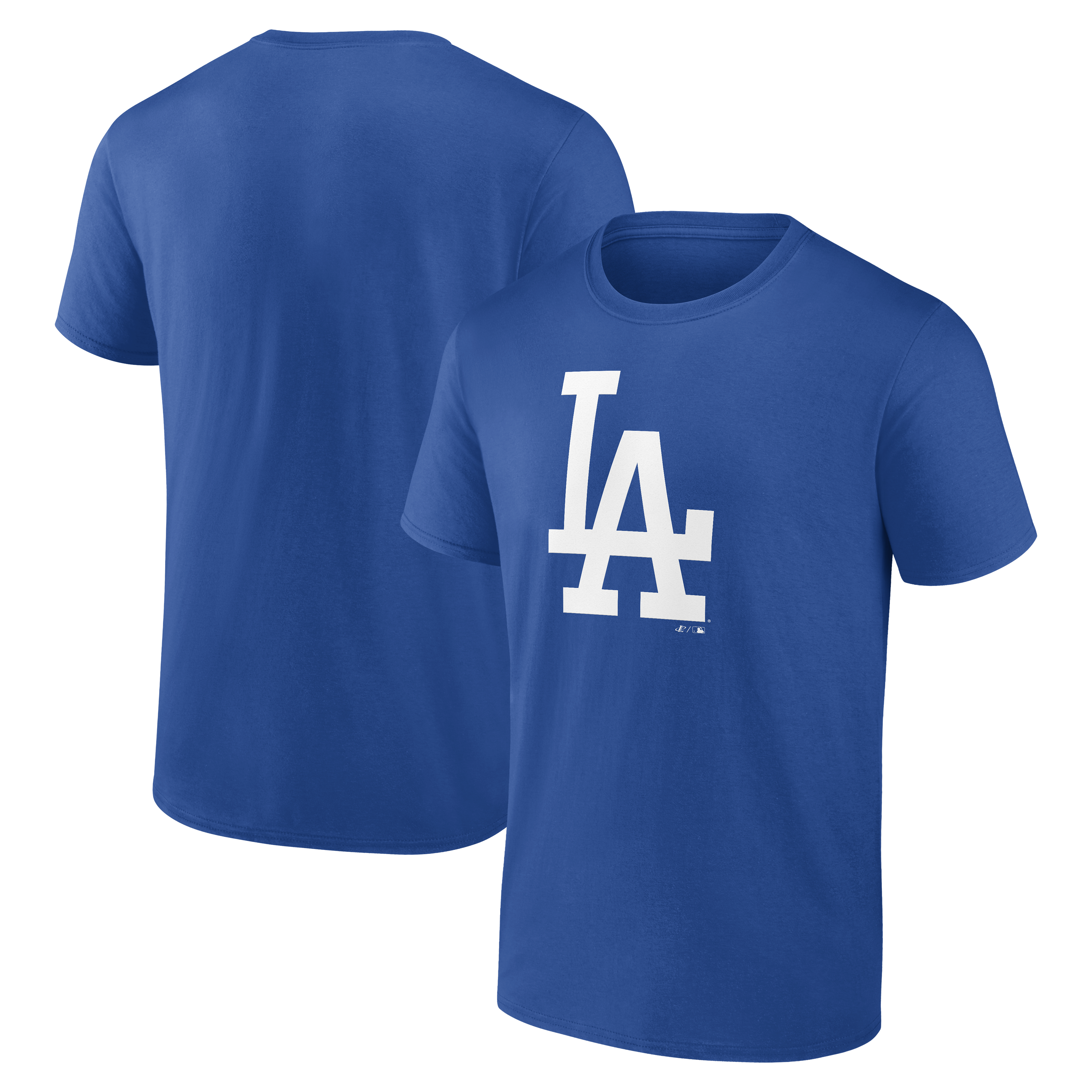 Men's Logo Athletic Royal Los Angeles Dodgers Official Logo T-Shirt