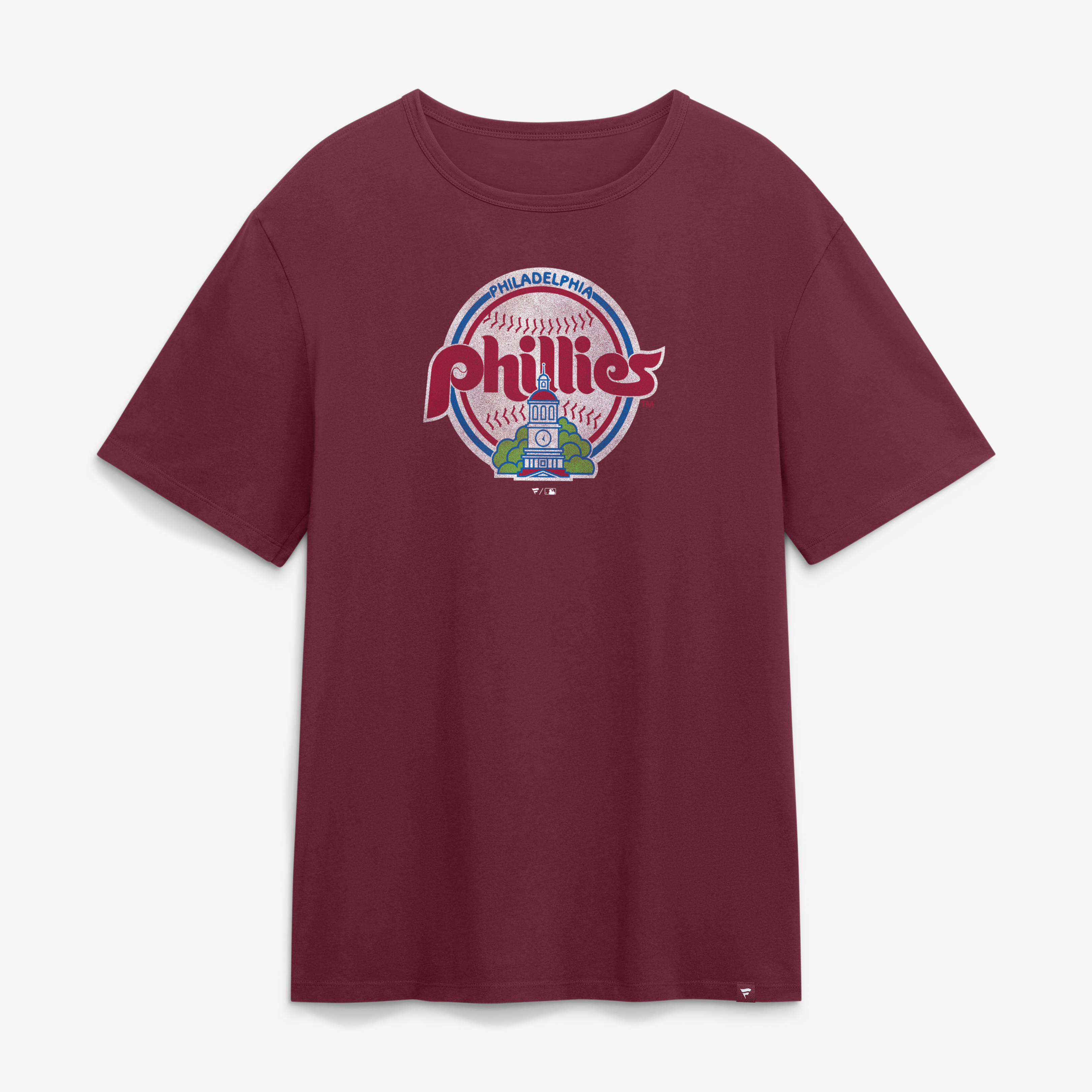 Men's Fanatics Burgundy Philadelphia Phillies Alternate Logo Legacy T-Shirt