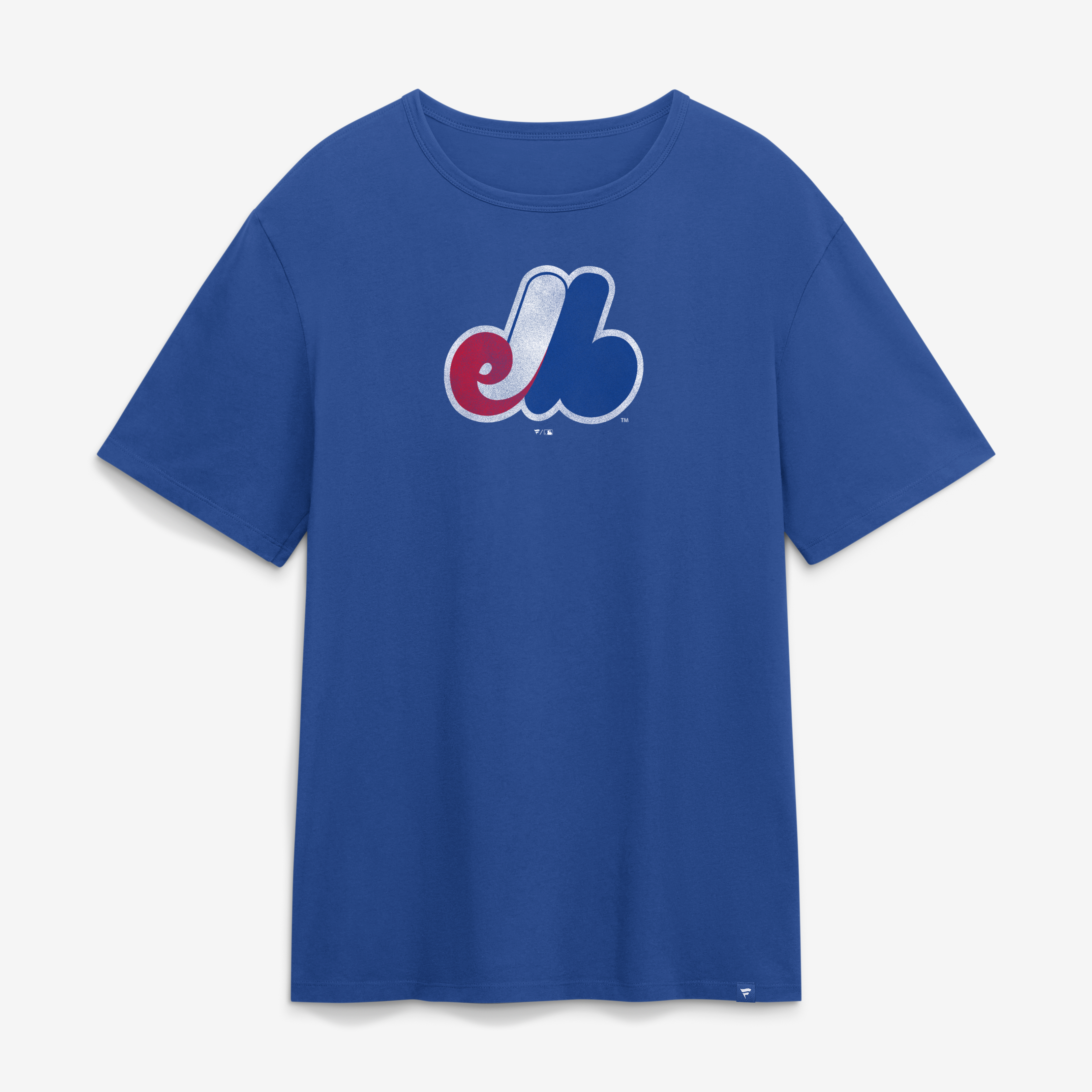 Men's Fanatics Blue Montreal Expos Vintage Logo Legacy T-Shirt