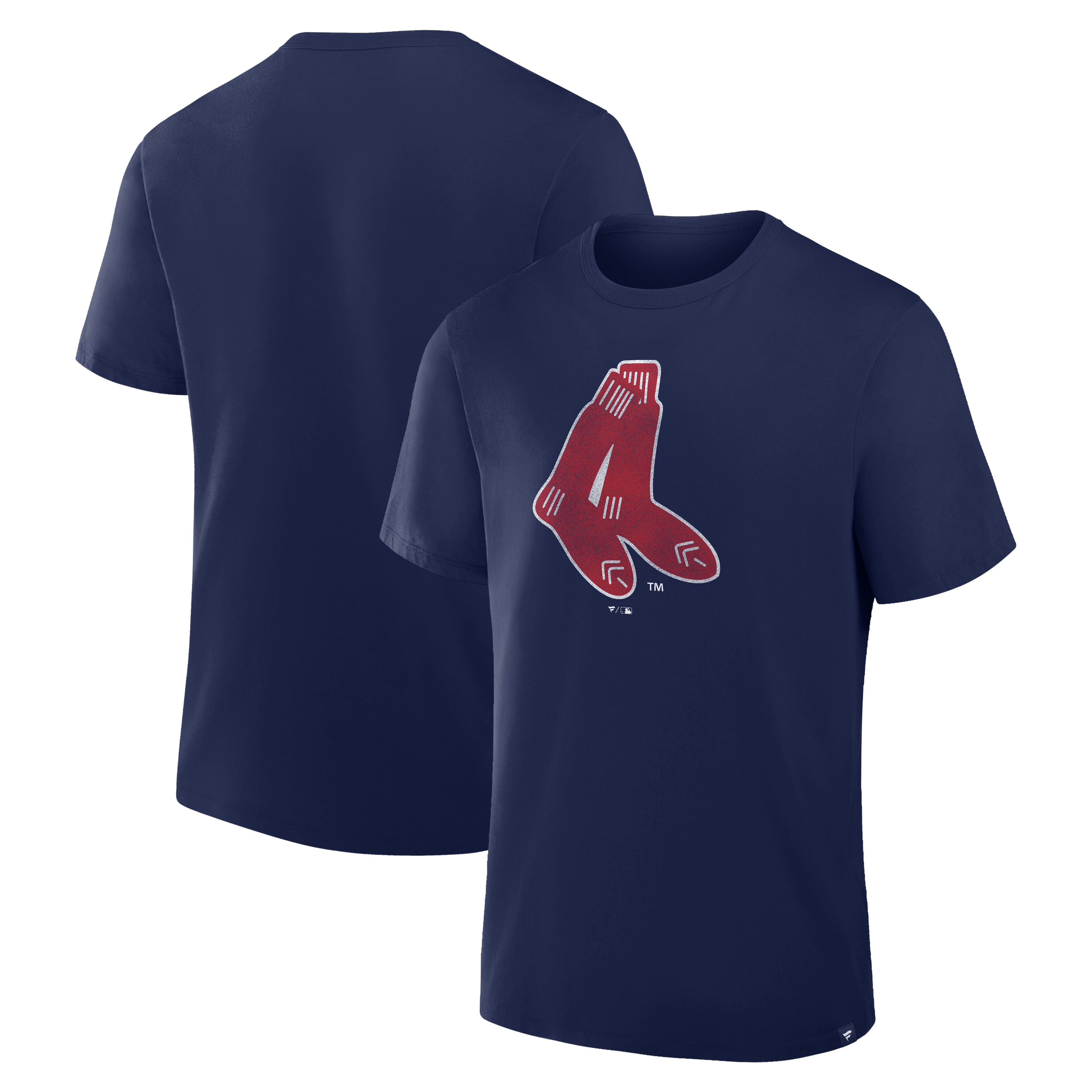 Men's Fanatics Navy Boston Red Sox Vintage Logo Legacy T-Shirt