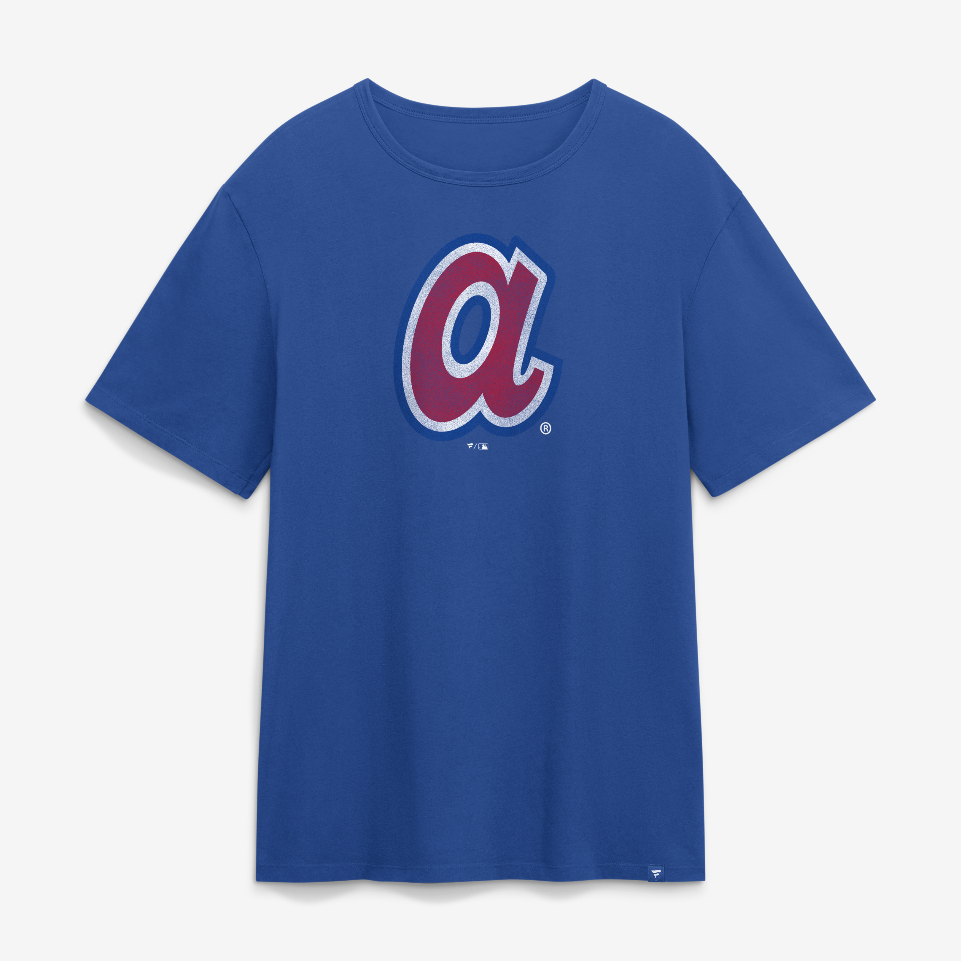 Men's Fanatics Royal Atlanta Braves Vintage Logo Legacy T-Shirt