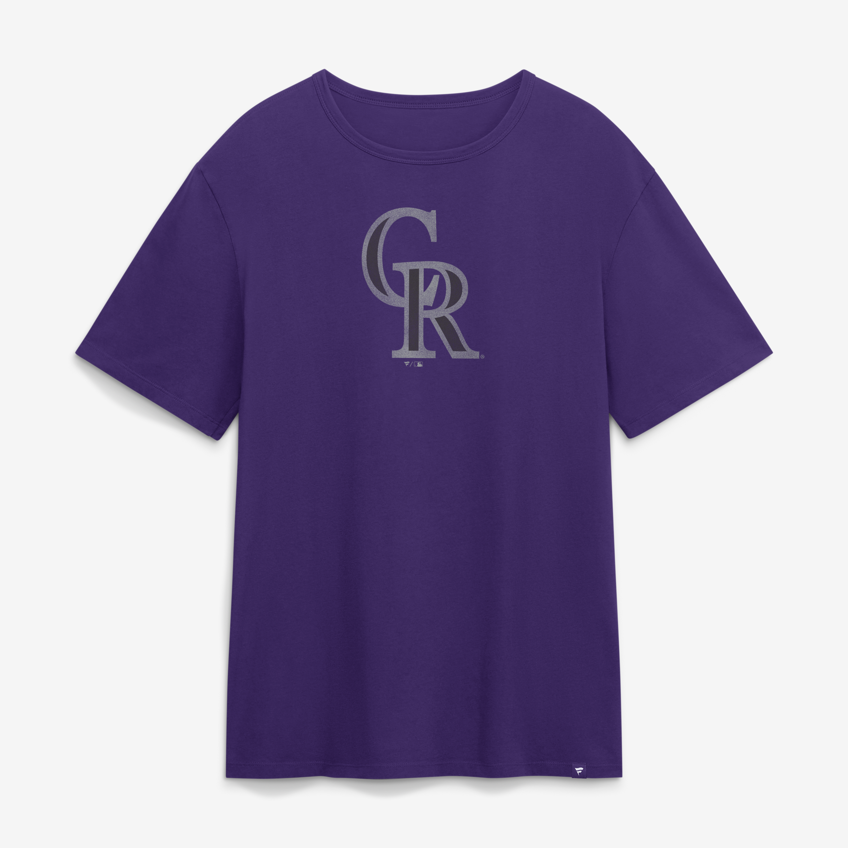 Men's Fanatics Purple Colorado Rockies Vintage Logo Legacy T-Shirt