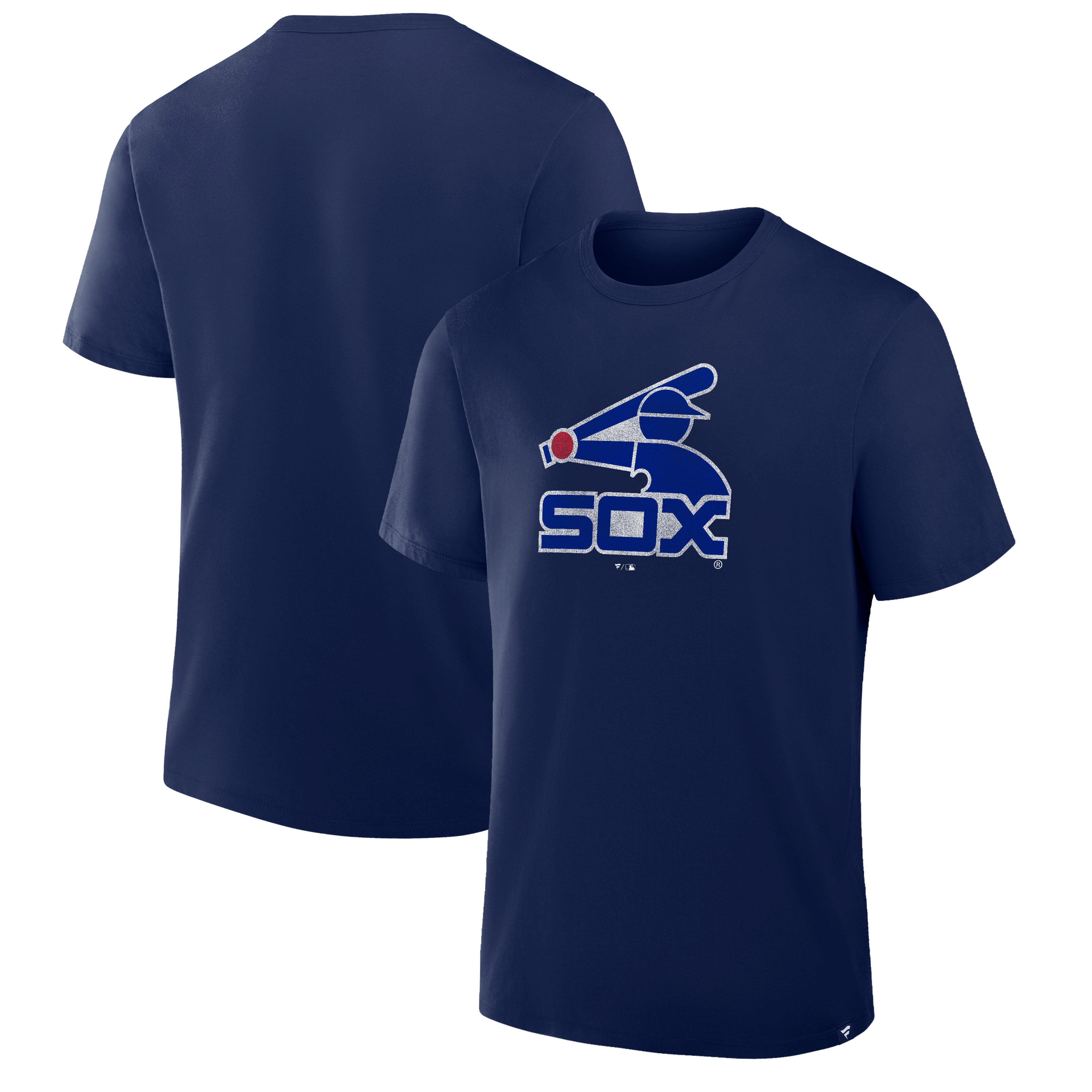 Men's Fanatics Navy Chicago White Sox Vintage Logo Legacy T-Shirt