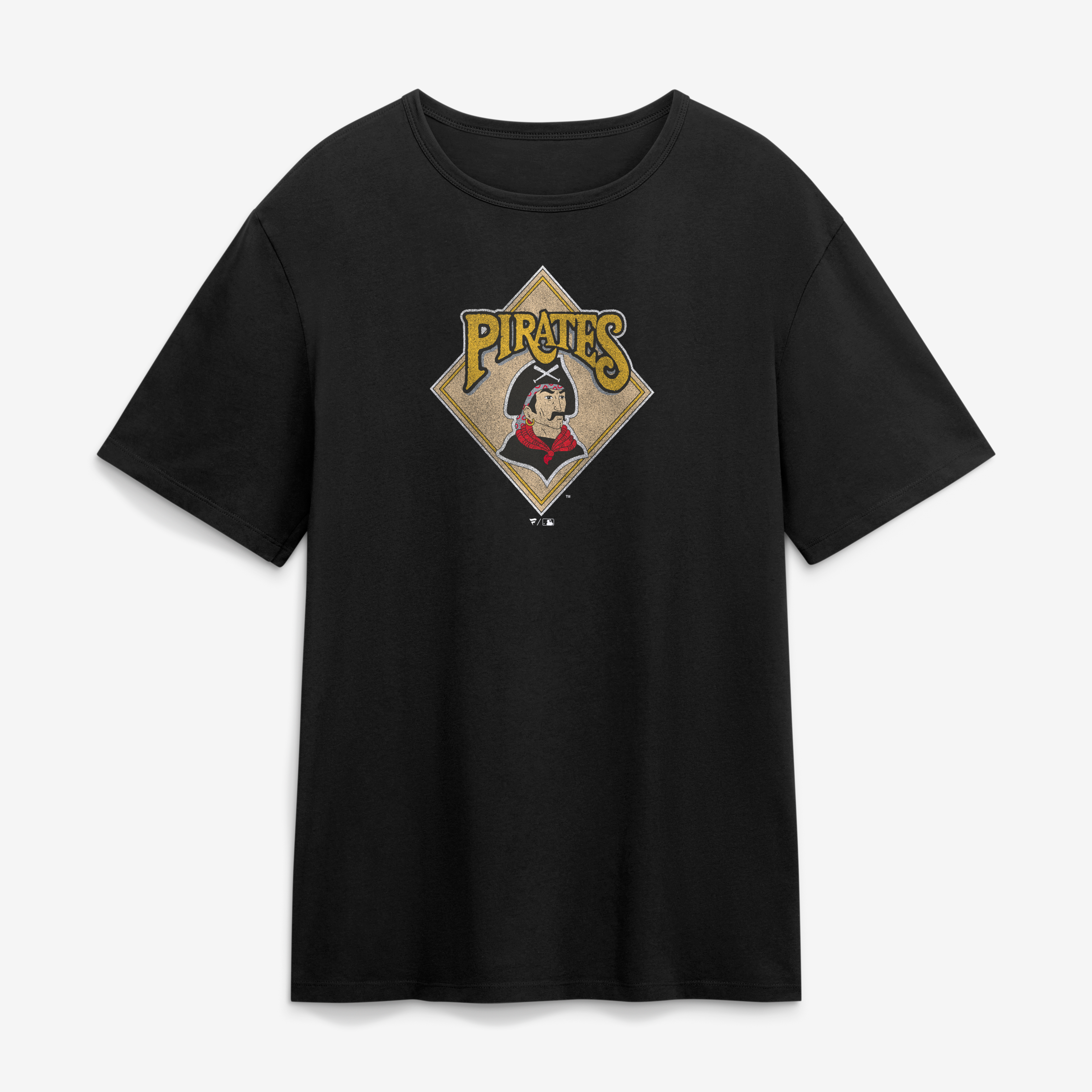 Men's Fanatics Black Pittsburgh Pirates Alternate Logo Legacy T-Shirt