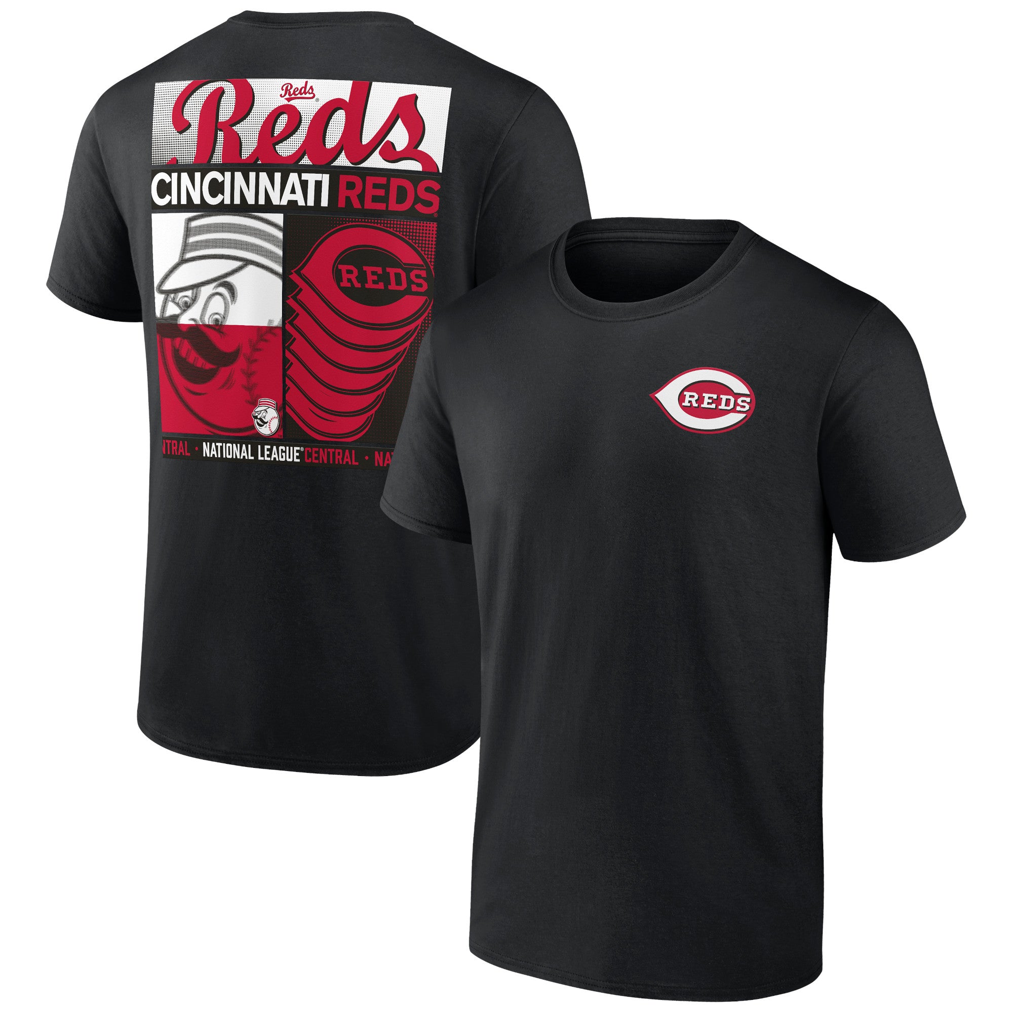 Men's Black Cincinnati Reds In Good Graces T-Shirt