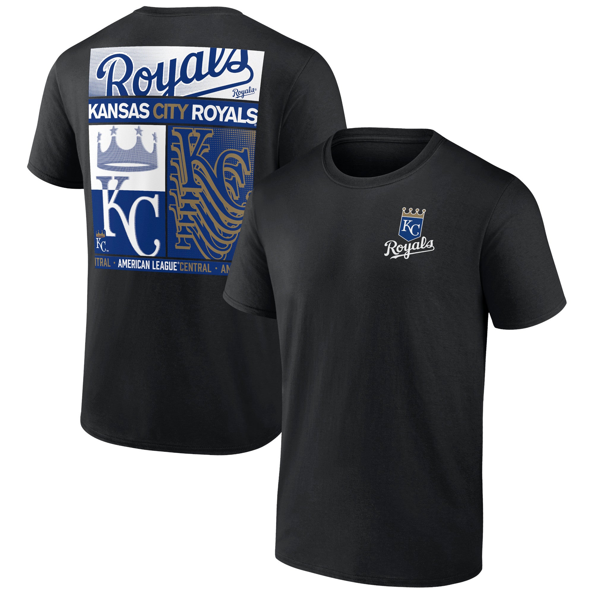 Men's Black Kansas City Royals In Good Graces T-Shirt