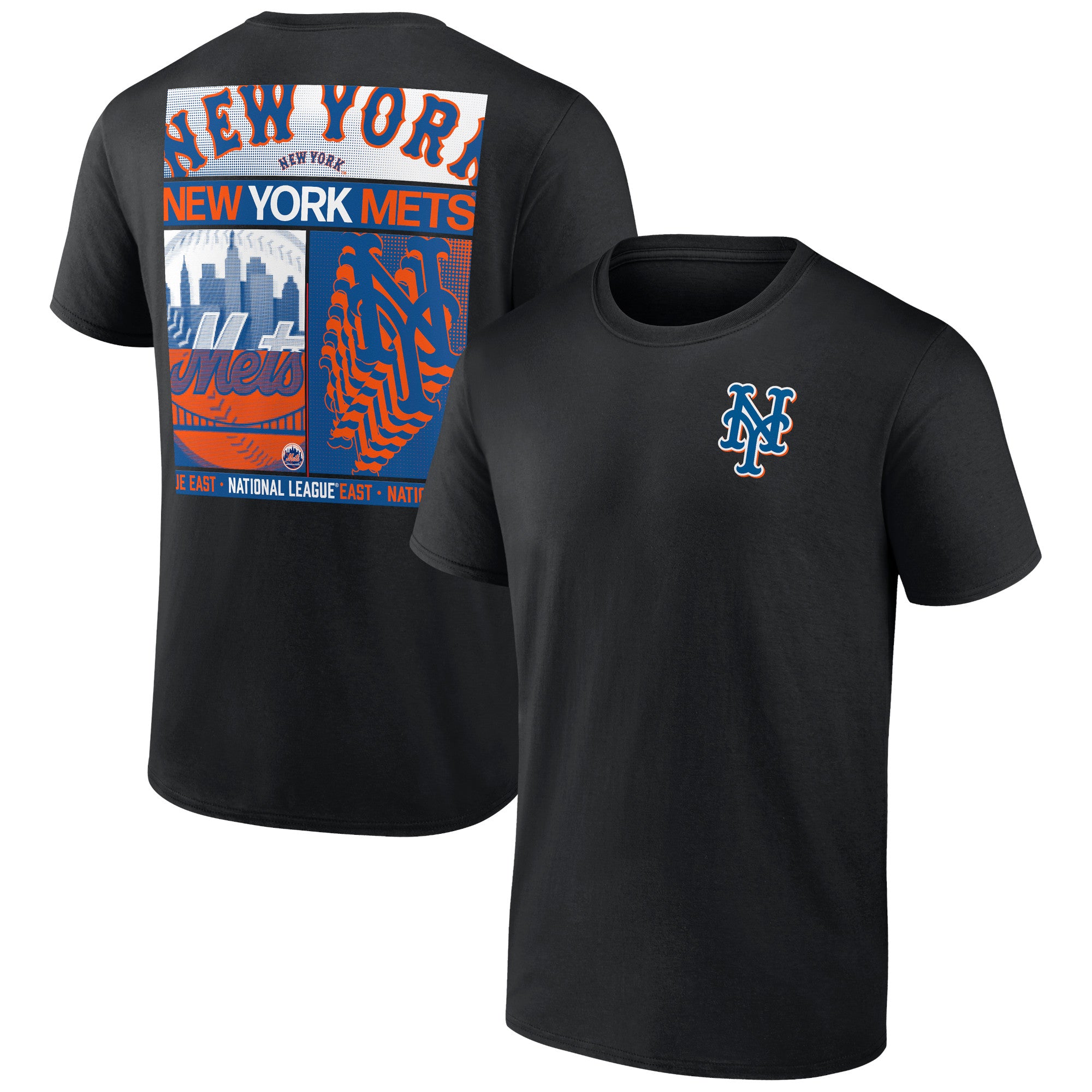 Men's Black New York Mets In Good Graces T-Shirt