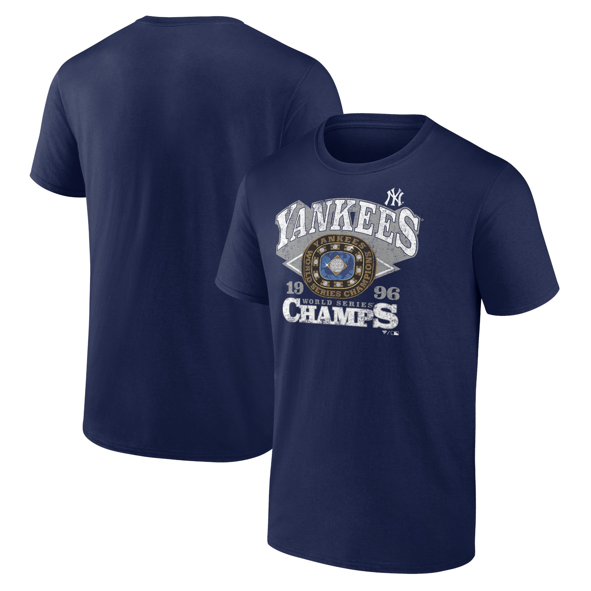 Men's Navy New York Yankees 1996 World Series Champions T-Shirt