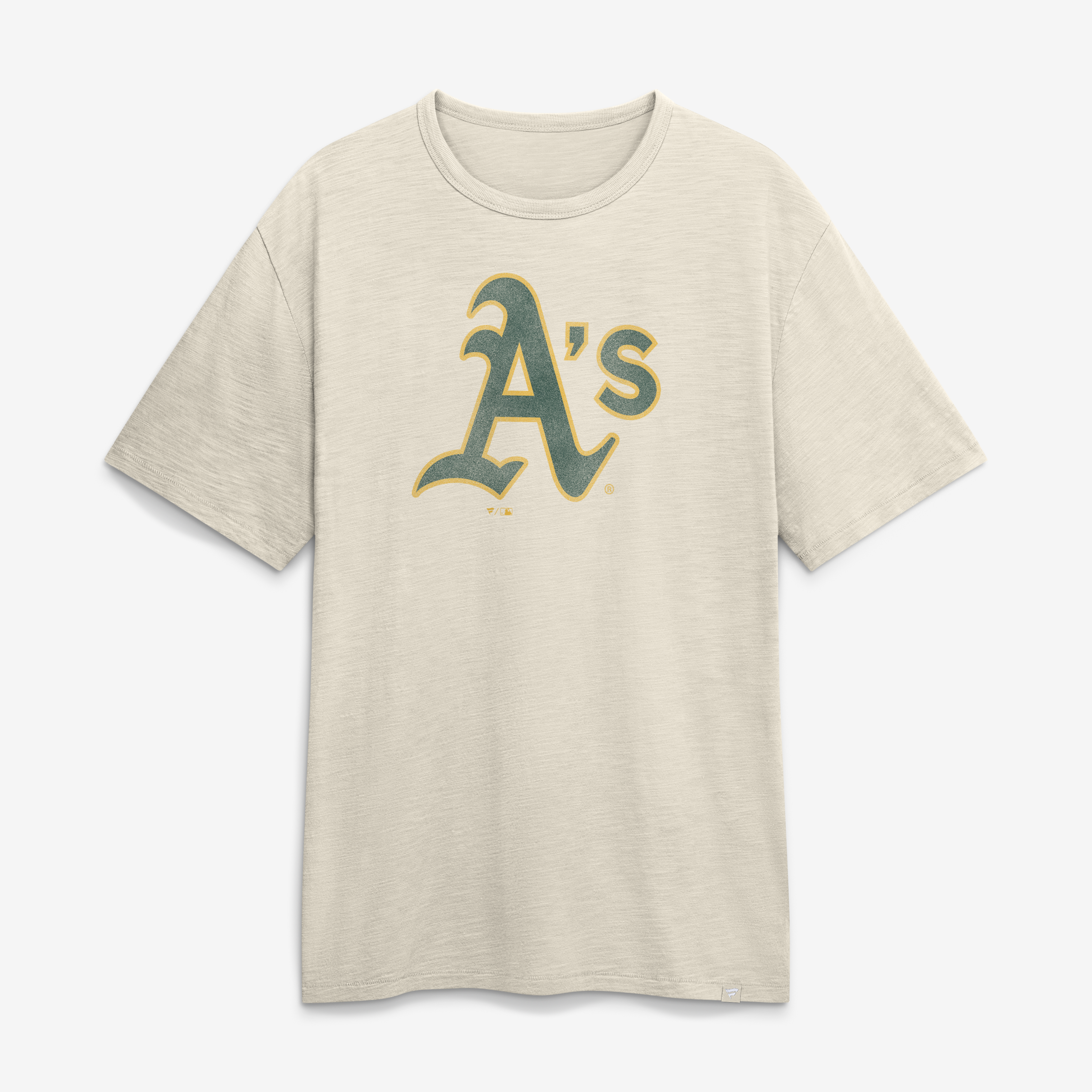 Men's Fanatics Tan Athletics Stadium Slub T-Shirt
