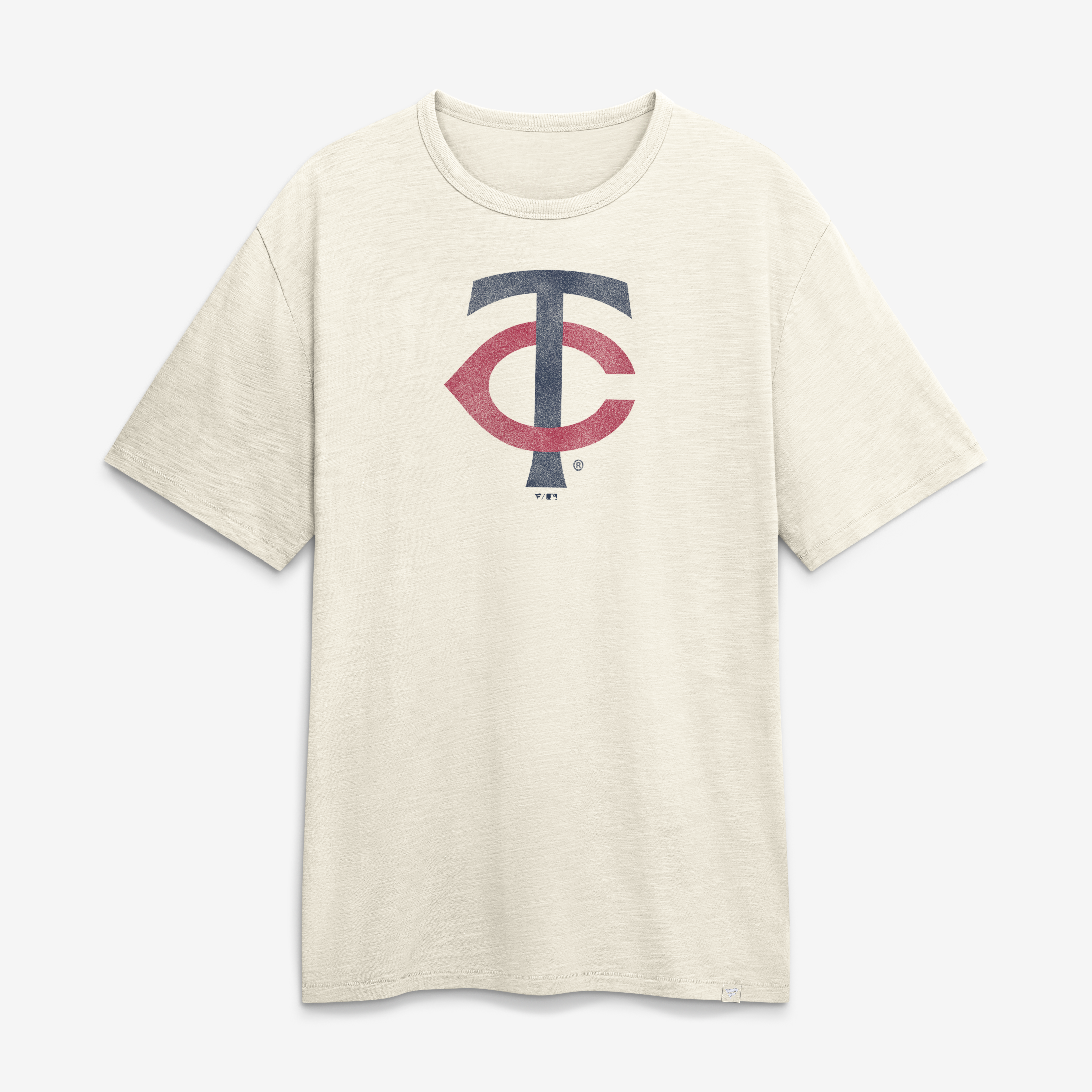 Men's Fanatics Cream Minnesota Twins Stadium Slub T-Shirt