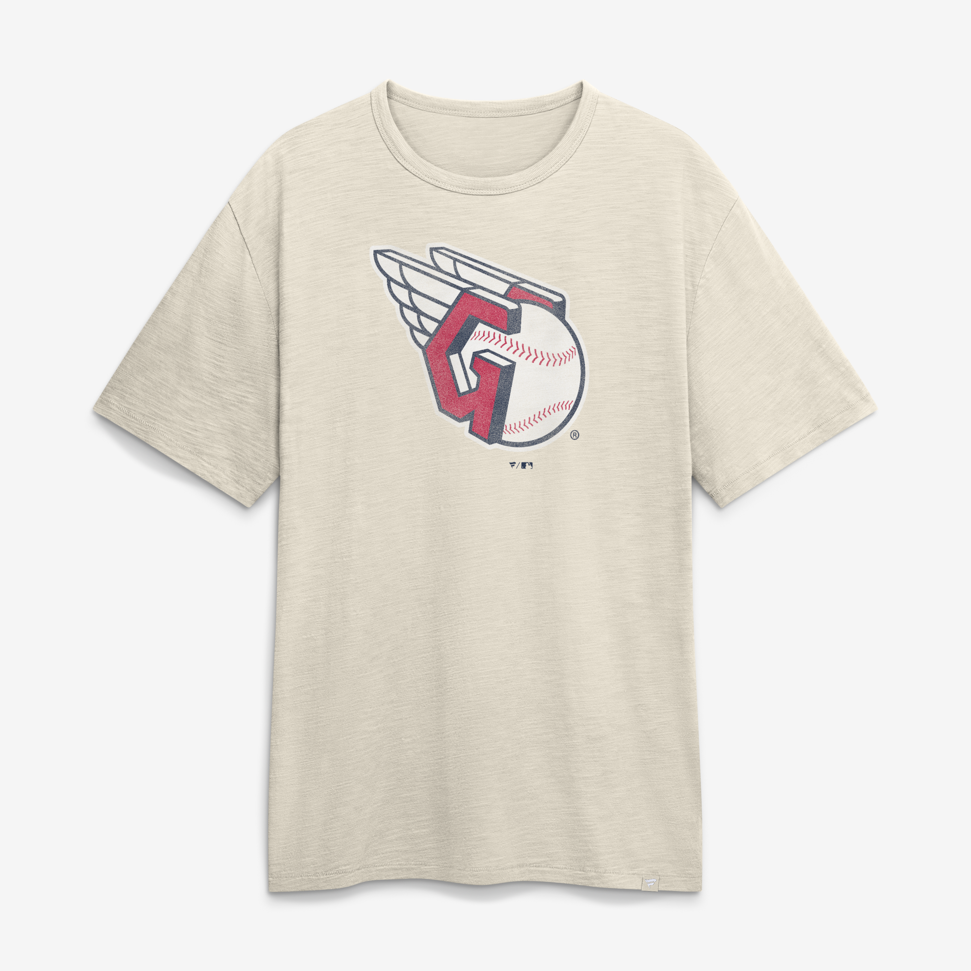 Men's Fanatics Tan Cleveland Guardians Stadium Slub T-Shirt