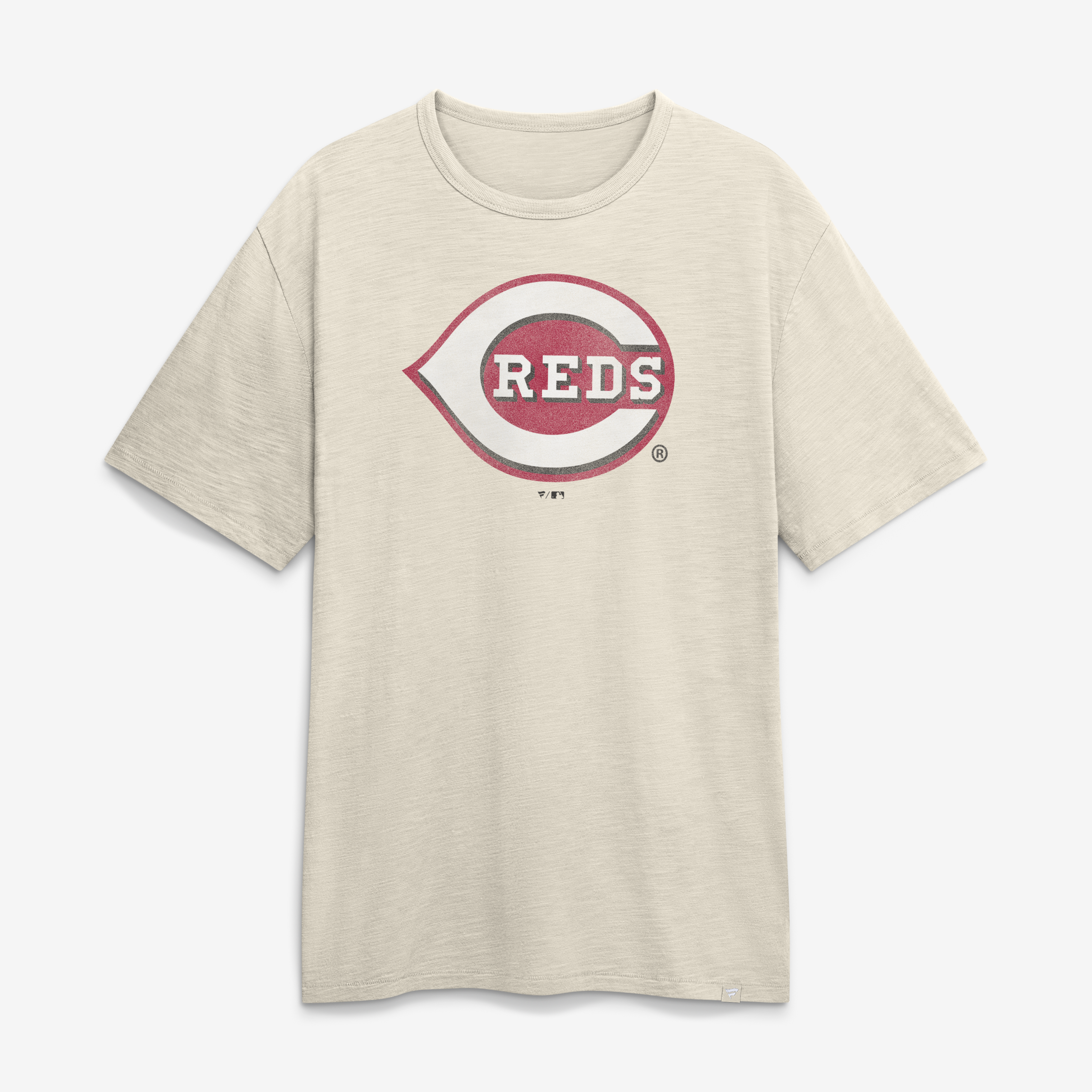 Men's Fanatics Tan Cincinnati Reds Stadium Slub T-Shirt