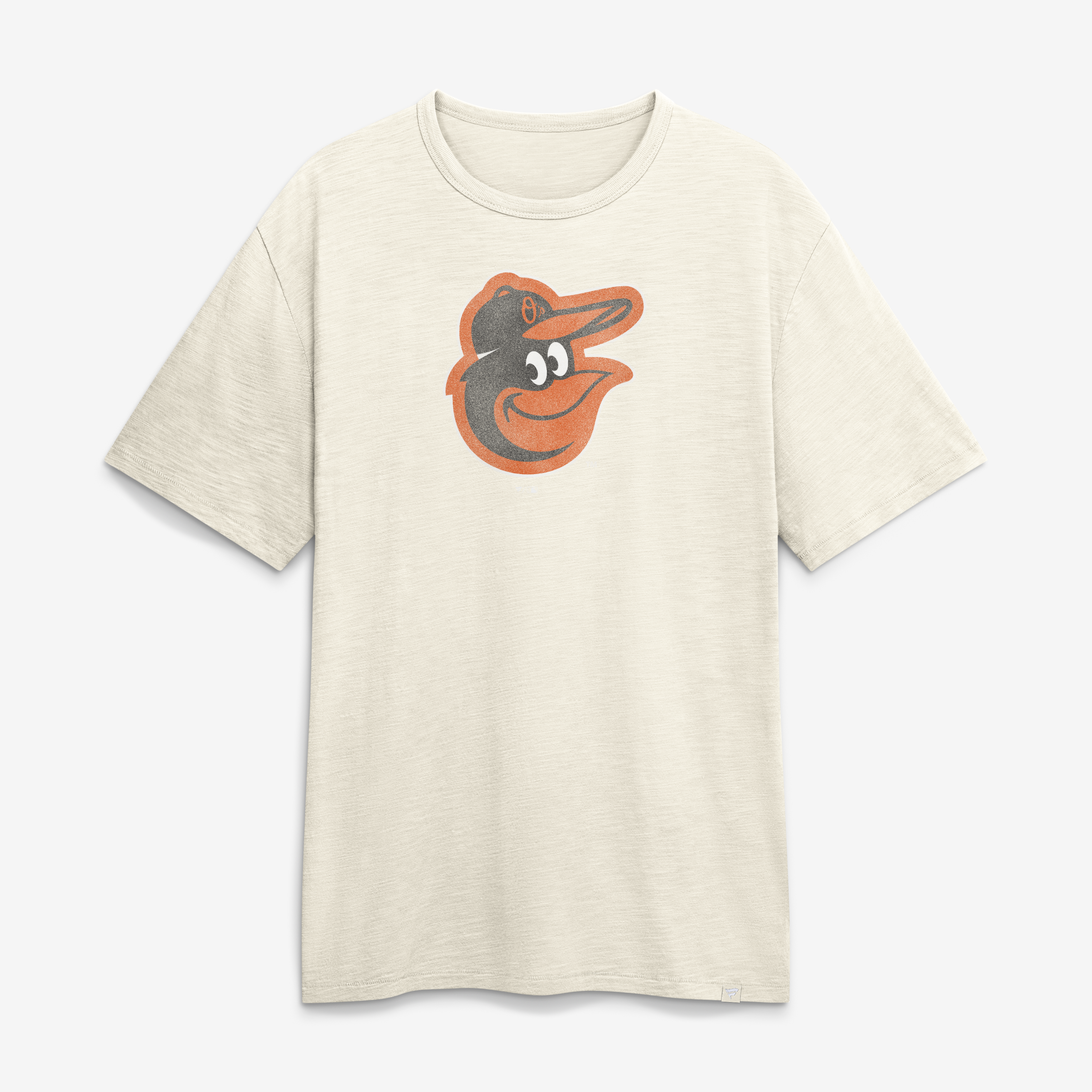 Men's Fanatics Cream Baltimore Orioles Stadium Slub T-Shirt