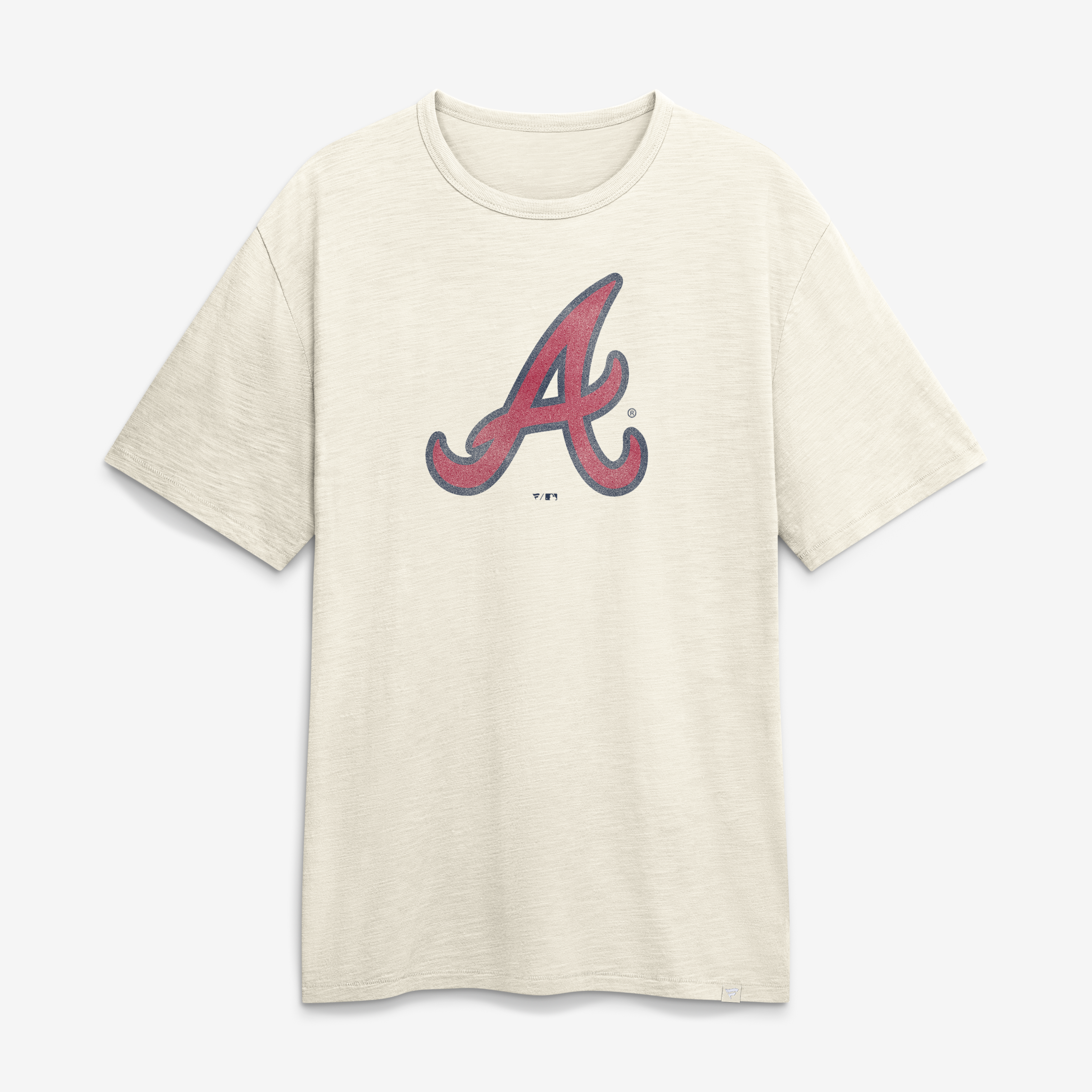 Men's Fanatics Tan Atlanta Braves Stadium Slub T-Shirt