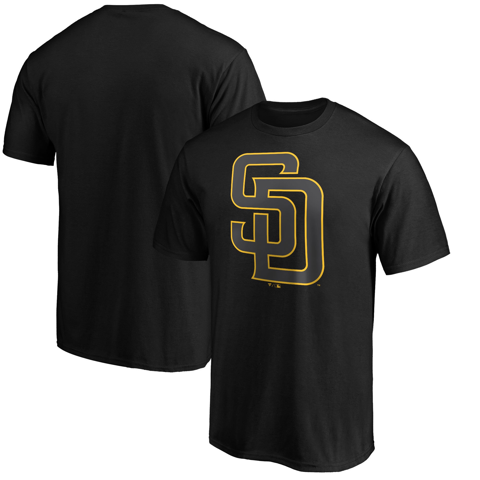 Men's Black San Diego Padres Taylor T-Shirt
