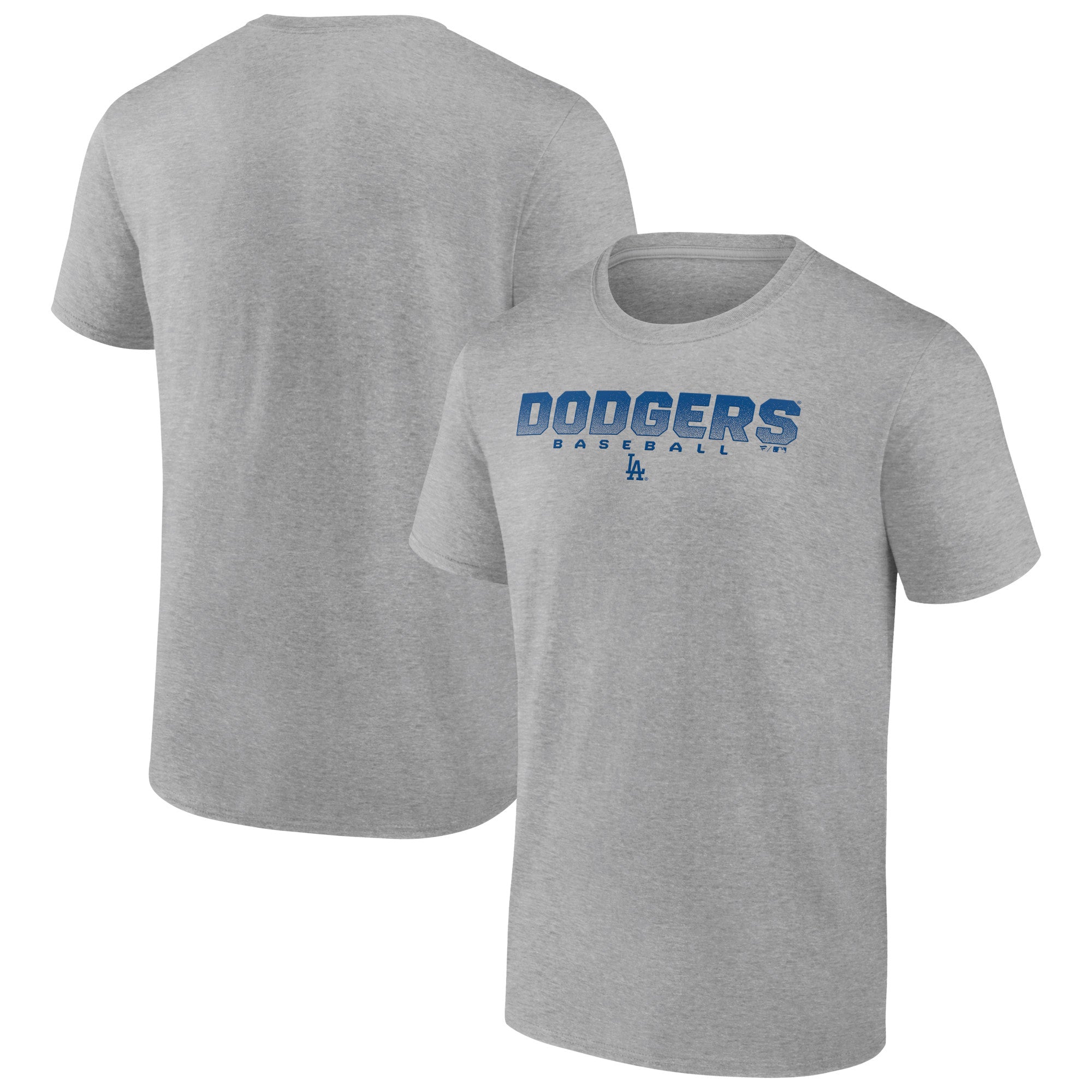 Men's Heather Gray Los Angeles Dodgers Utility Player T-Shirt
