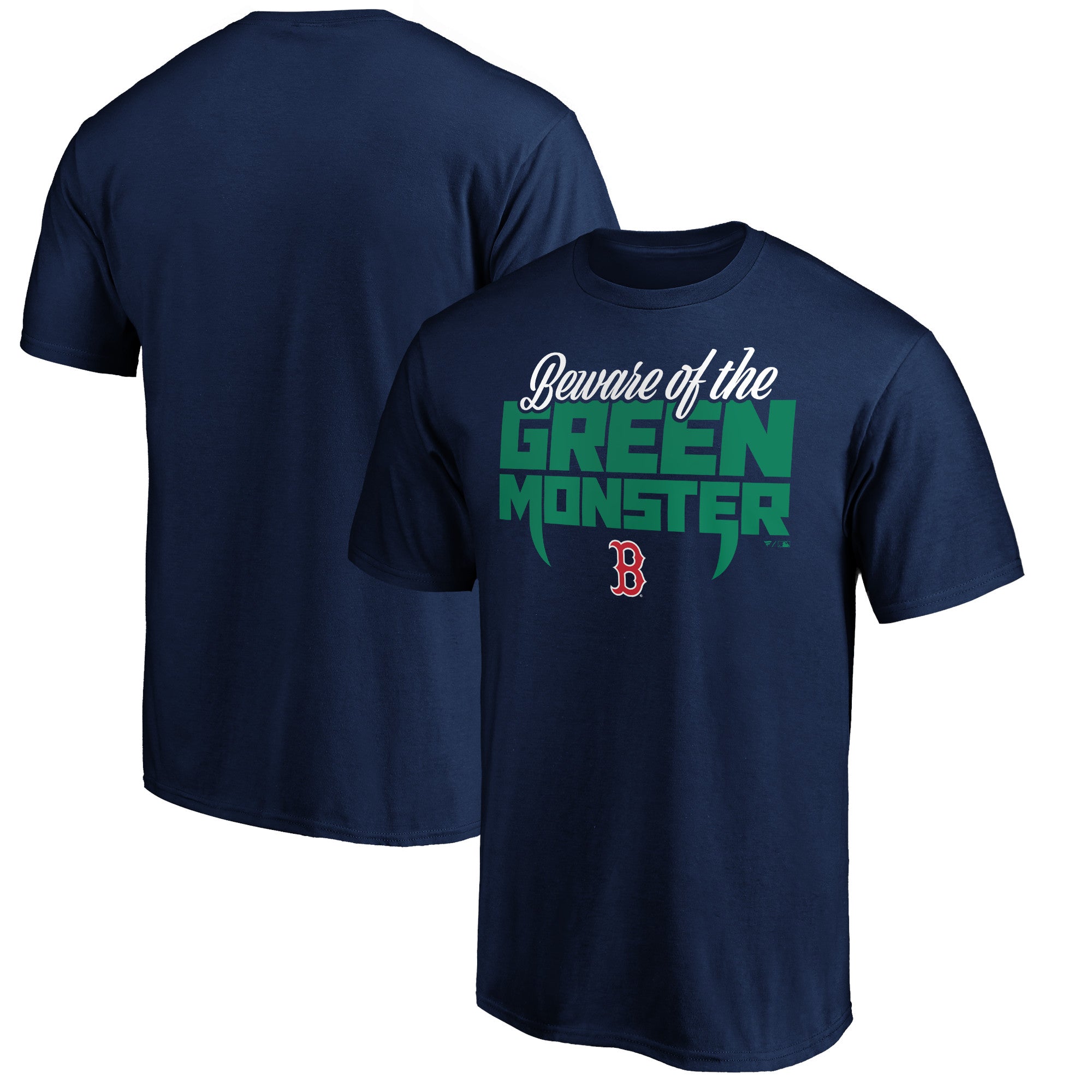 Men's Navy Boston Red Sox Team Adrenaline T-Shirt