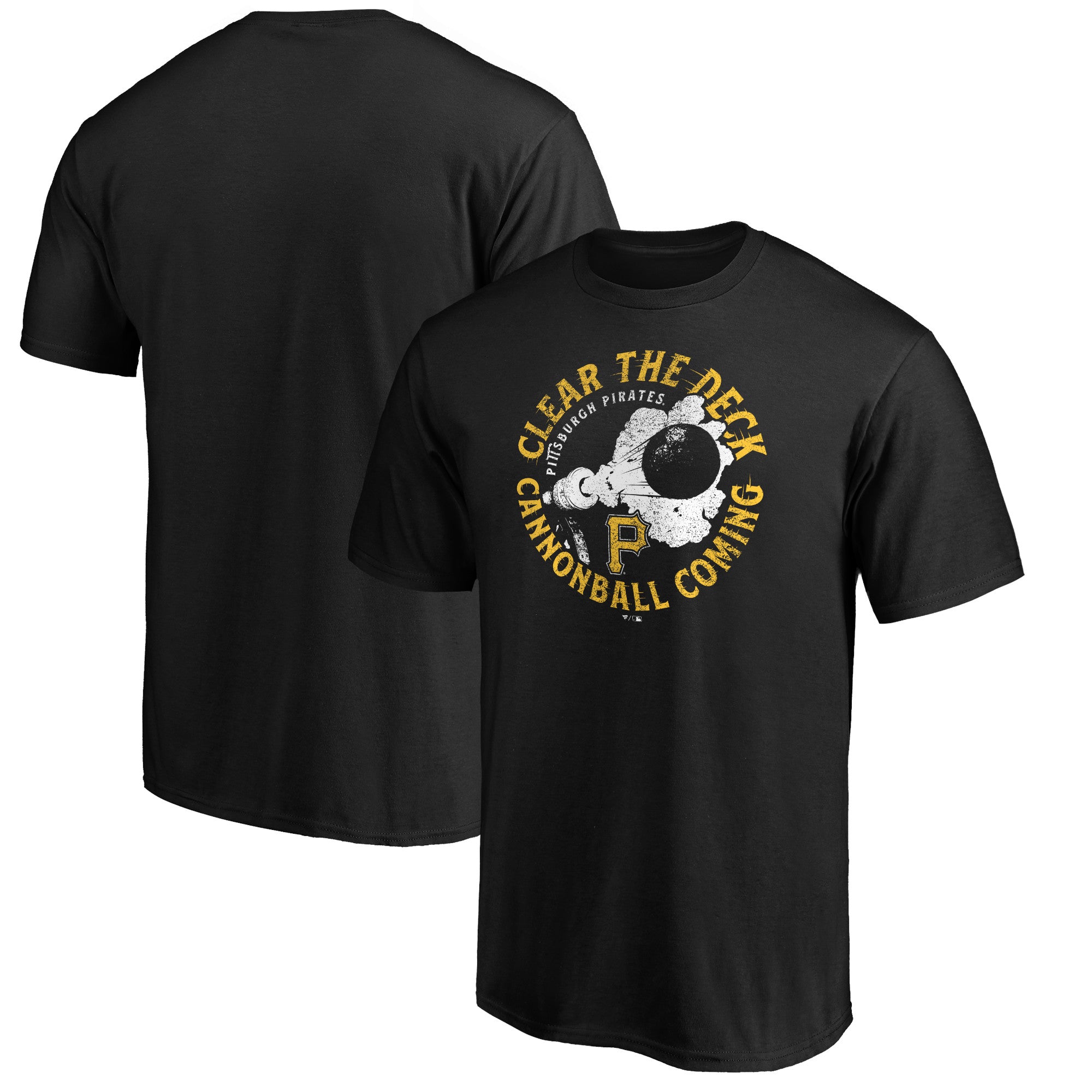 Men's Black Pittsburgh Pirates Team Adrenaline T-Shirt