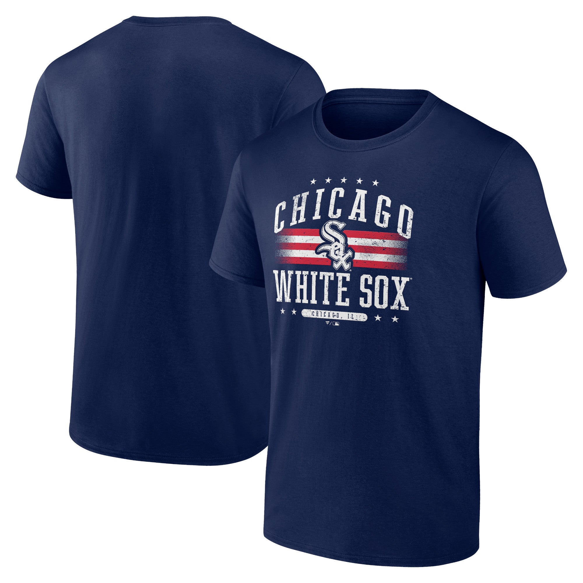 Men's Navy Chicago White Sox Americana Team T-Shirt