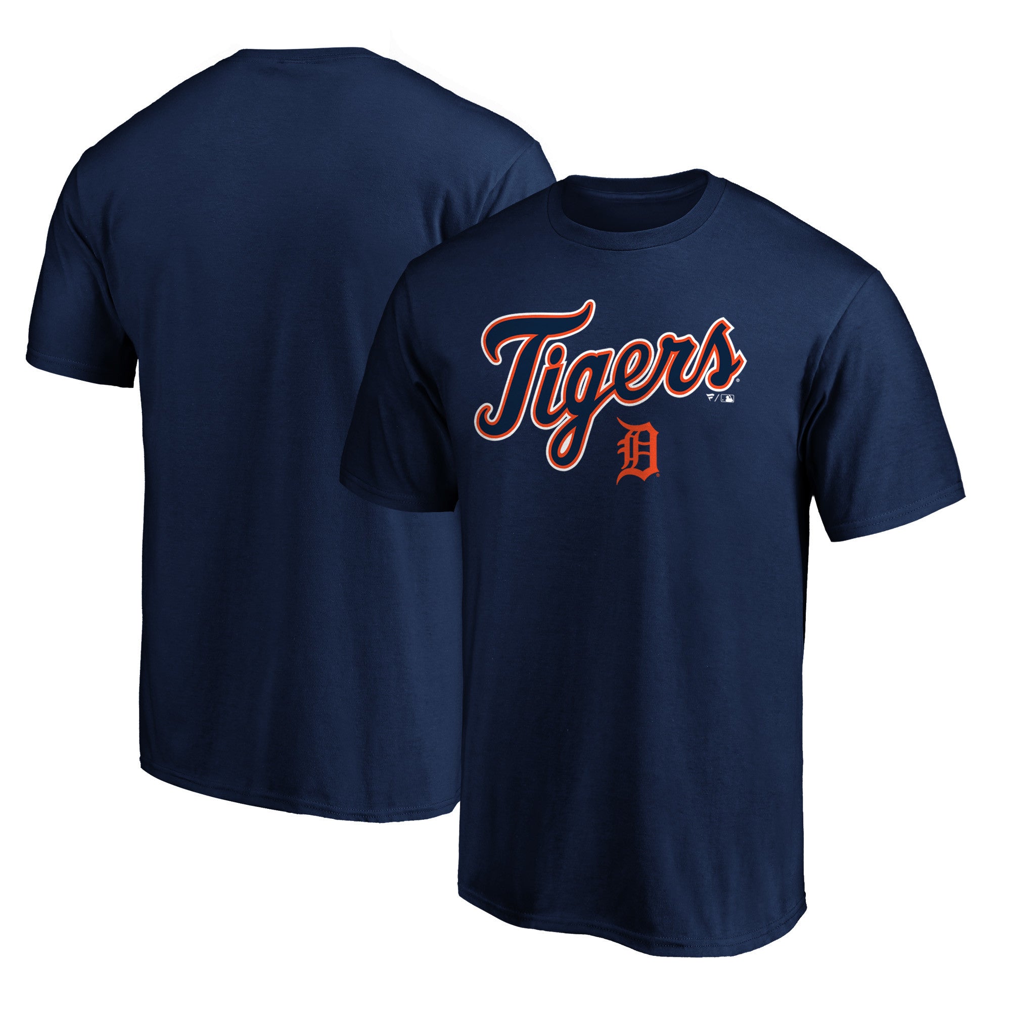 Men's Navy Detroit Tigers Series Sweep T-Shirt