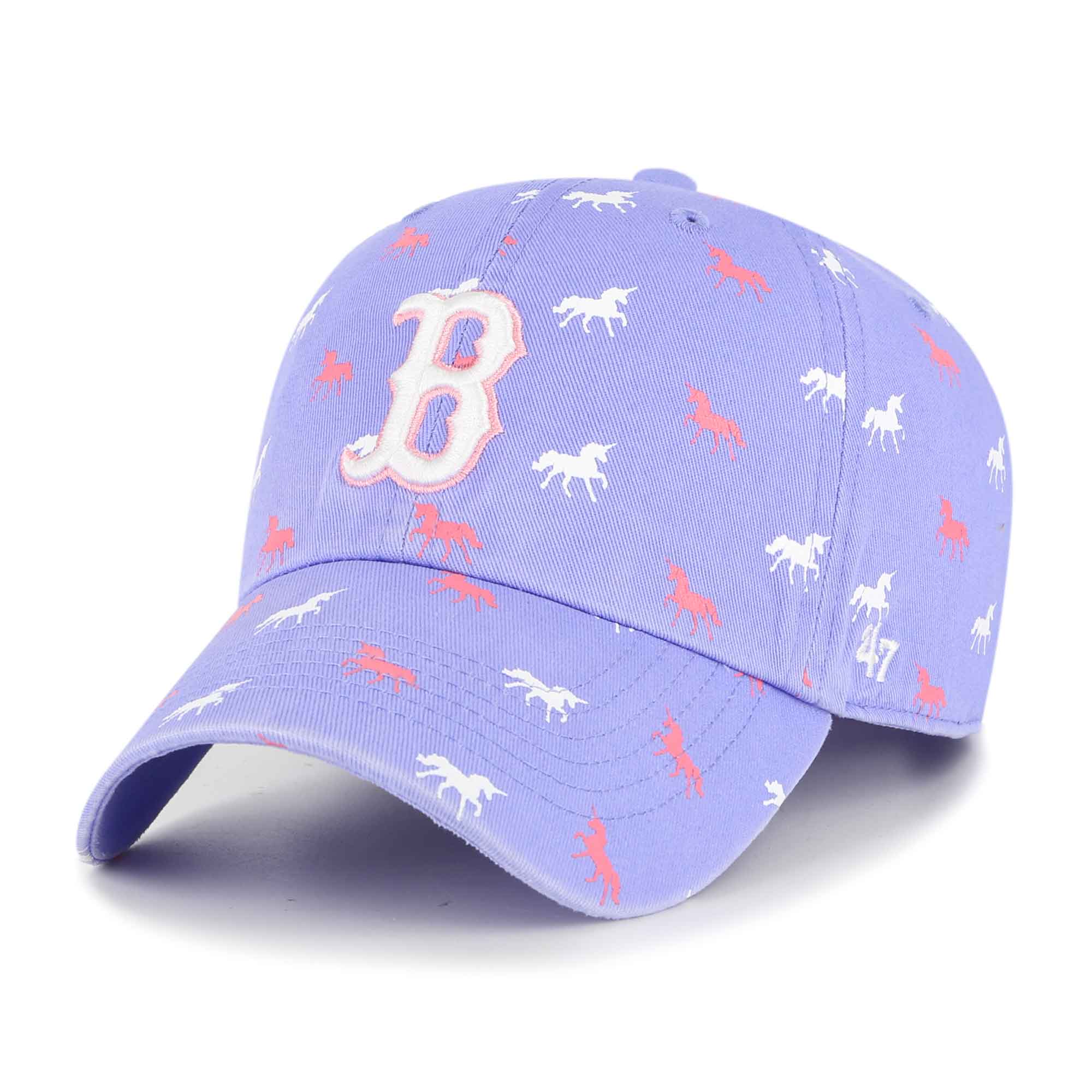 Youth '47 Purple Boston Red Sox Unicorn Jamboree Adjustable Hat