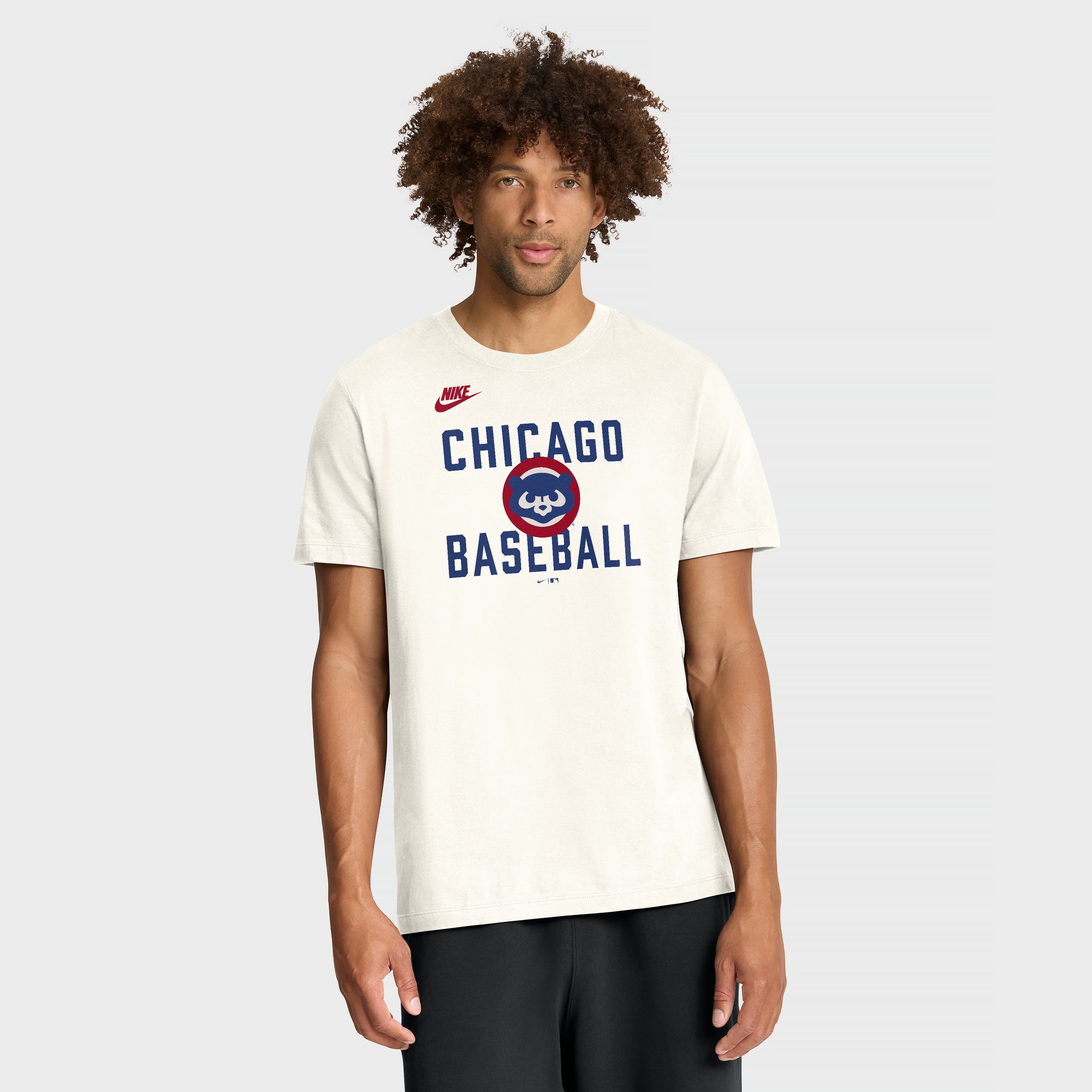 Men's Nike Cream Chicago Cubs Cooperstown Collection ‘70s Inspired T-Shirt