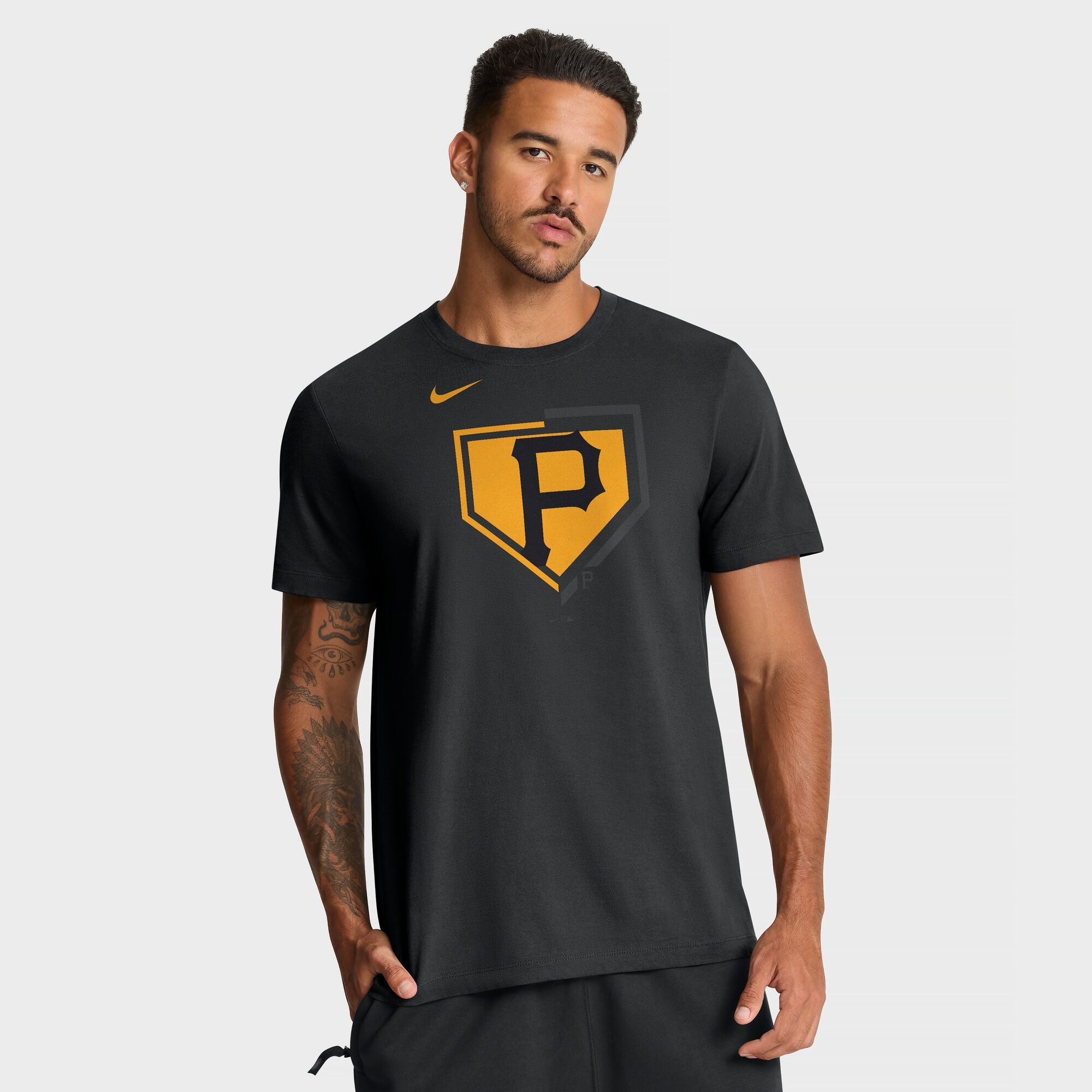 Men's Nike Black Pittsburgh Pirates Icon T-Shirt