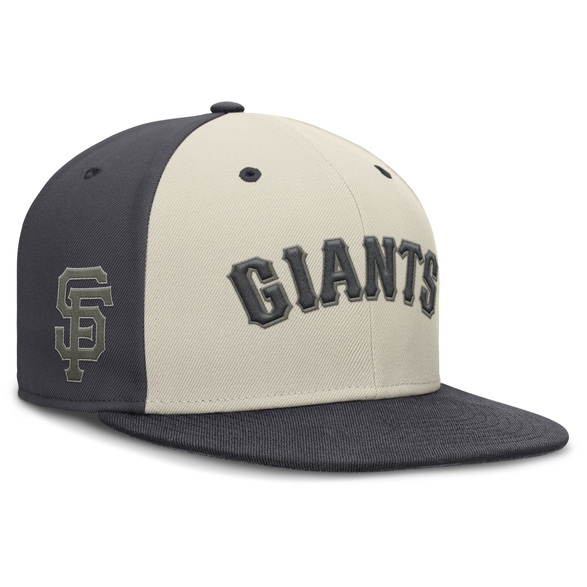 Men's Nike  Cream San Francisco Giants Dri-FIT True Fitted Hat
