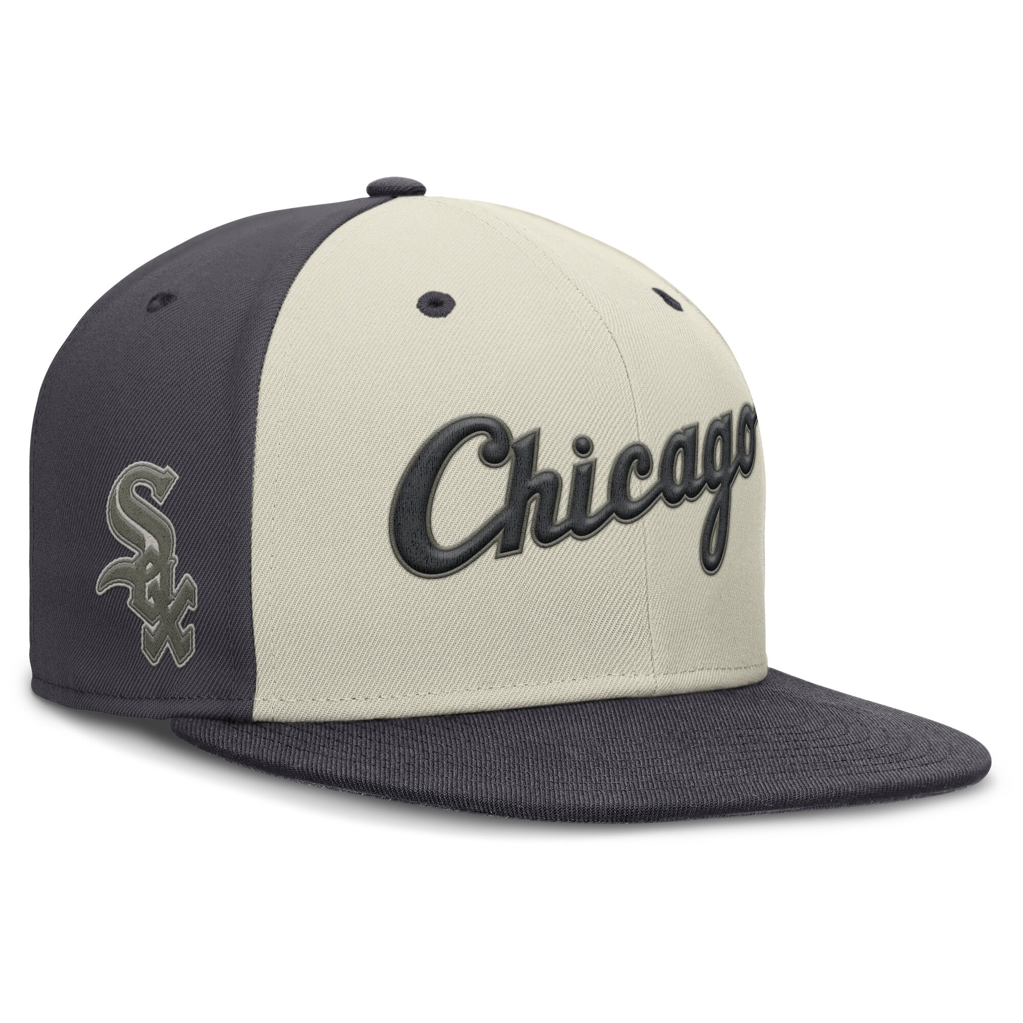 Men's Nike  Cream Chicago White Sox Dri-FIT True Fitted Hat