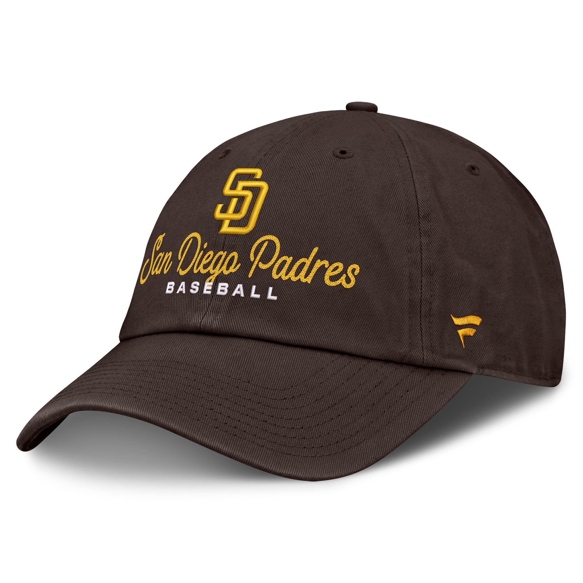 Women's Fanatics  Brown San Diego Padres Velocity Adjustable Hat