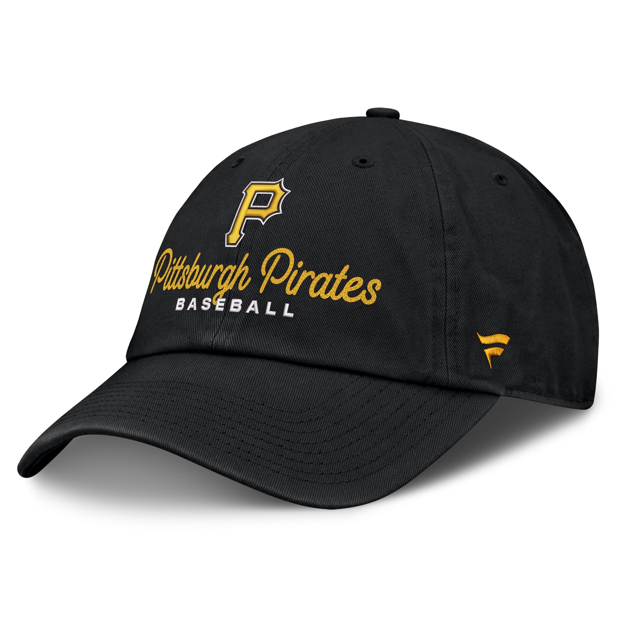 Women's Fanatics  Black Pittsburgh Pirates Velocity Adjustable Hat