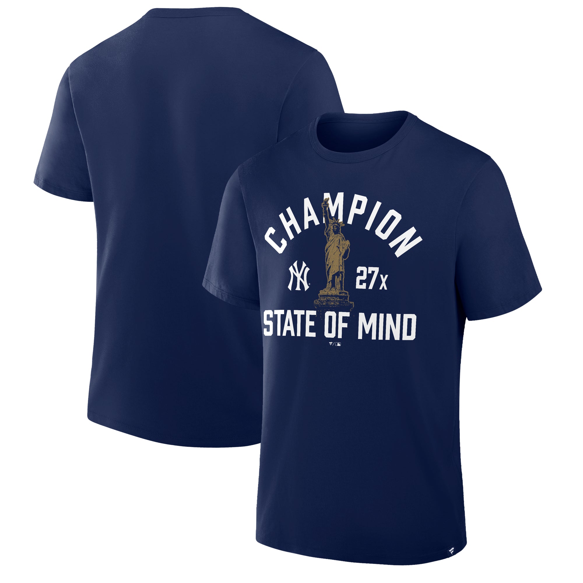 Men's Fanatics Navy New York Yankees City Specific Wins T-Shirt