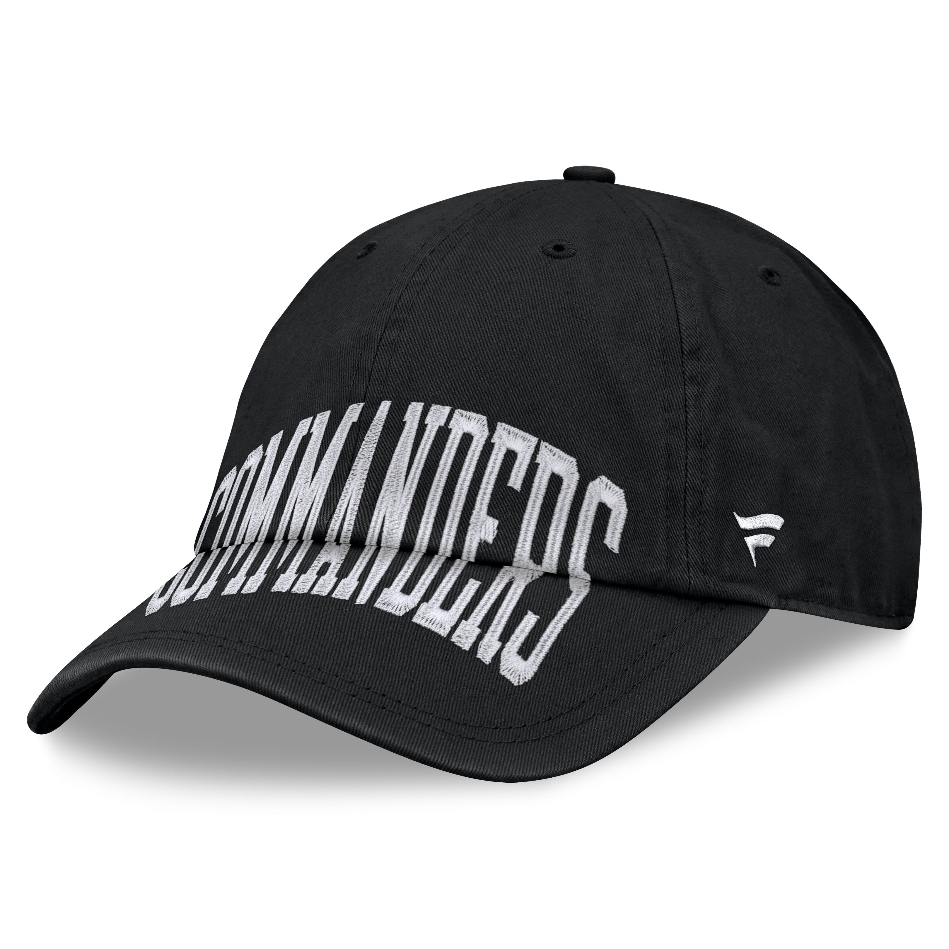 Men's Fanatics Black Washington Commanders Verge Adjustable Hat