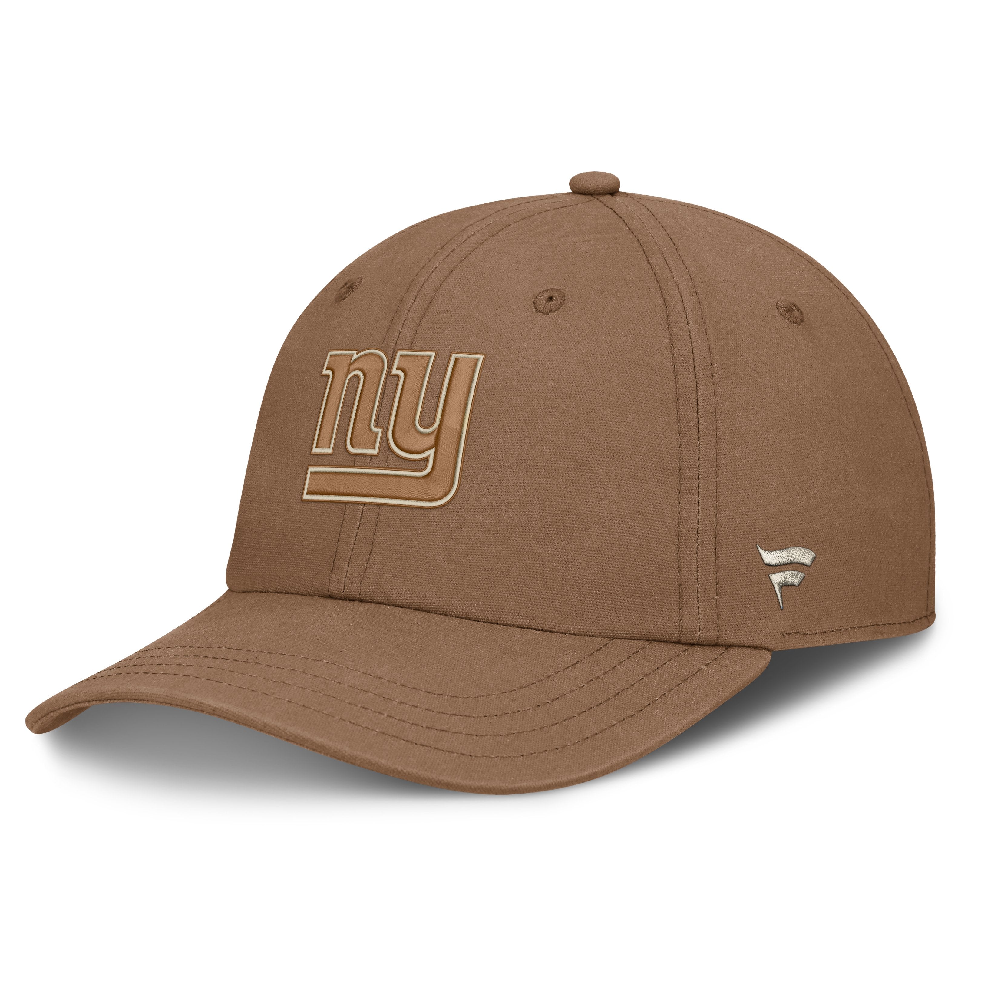 Men's Fanatics  Brown New York Giants Herth Adjustable Hat